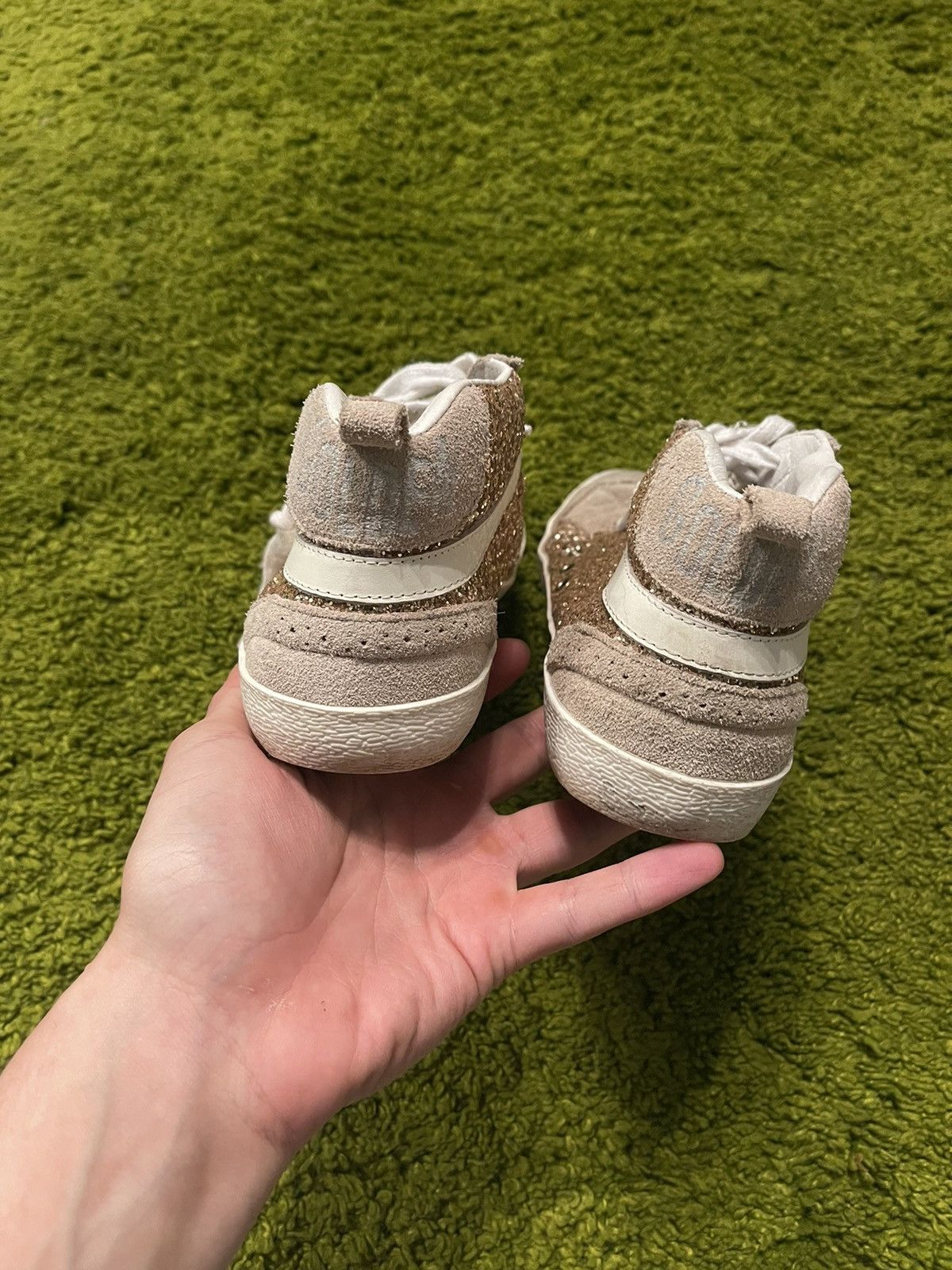 Designer × Golden Goose Golde Goose mid star avant garde shining sneakers Size US 10 / IT 40 - 6 Thumbnail