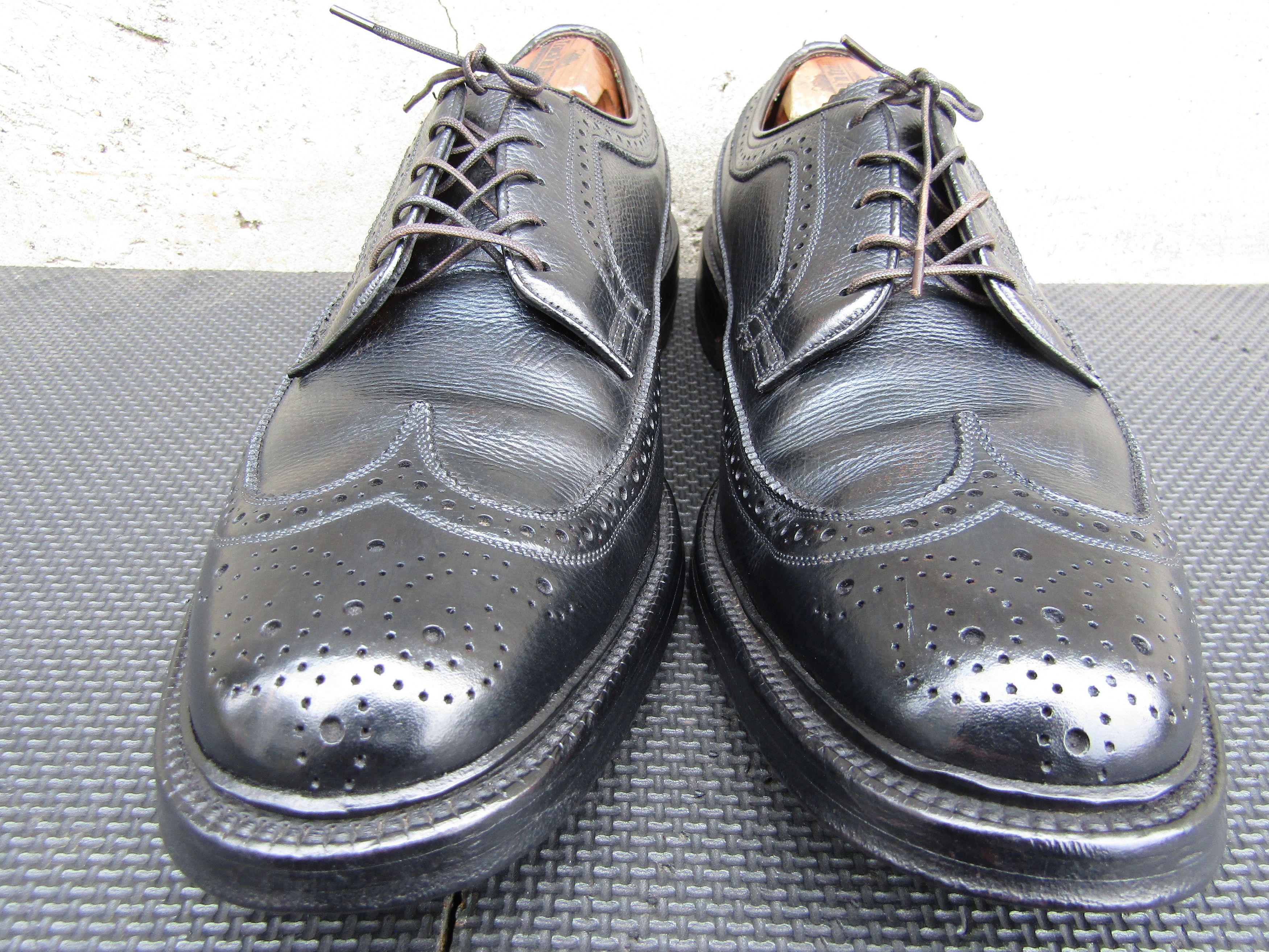 Florsheim FLORSHEIM Imperial Pebble Kenmoor 5 Nail V Cleat Wingtip Size US 10 / EU 43 - 5 Thumbnail