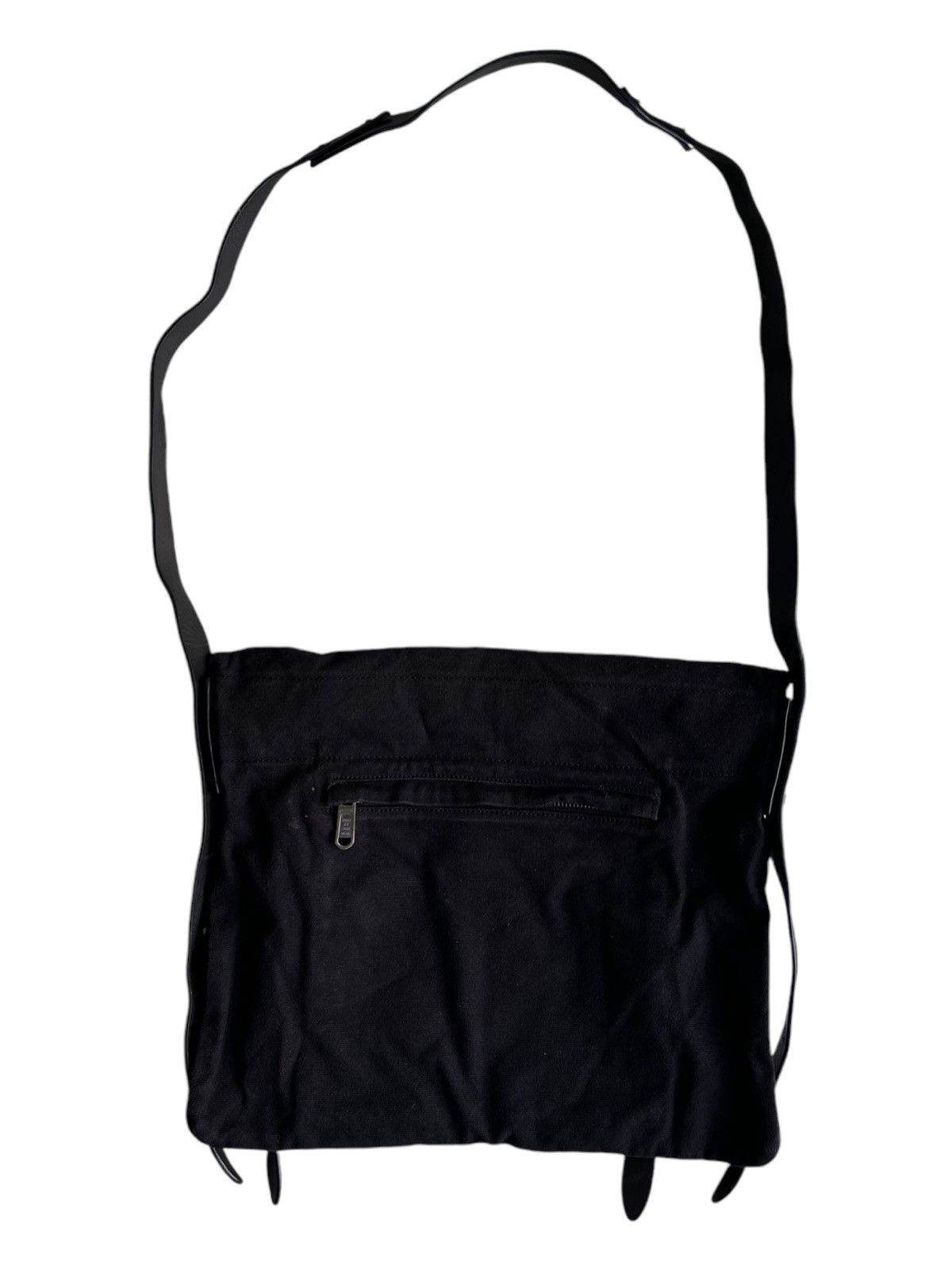 Heaven by Marc Jacobs MJ Heaven MBMJ Foldable Canvas Leather Sling Crossbody Bag Size ONE SIZE - 5 Thumbnail