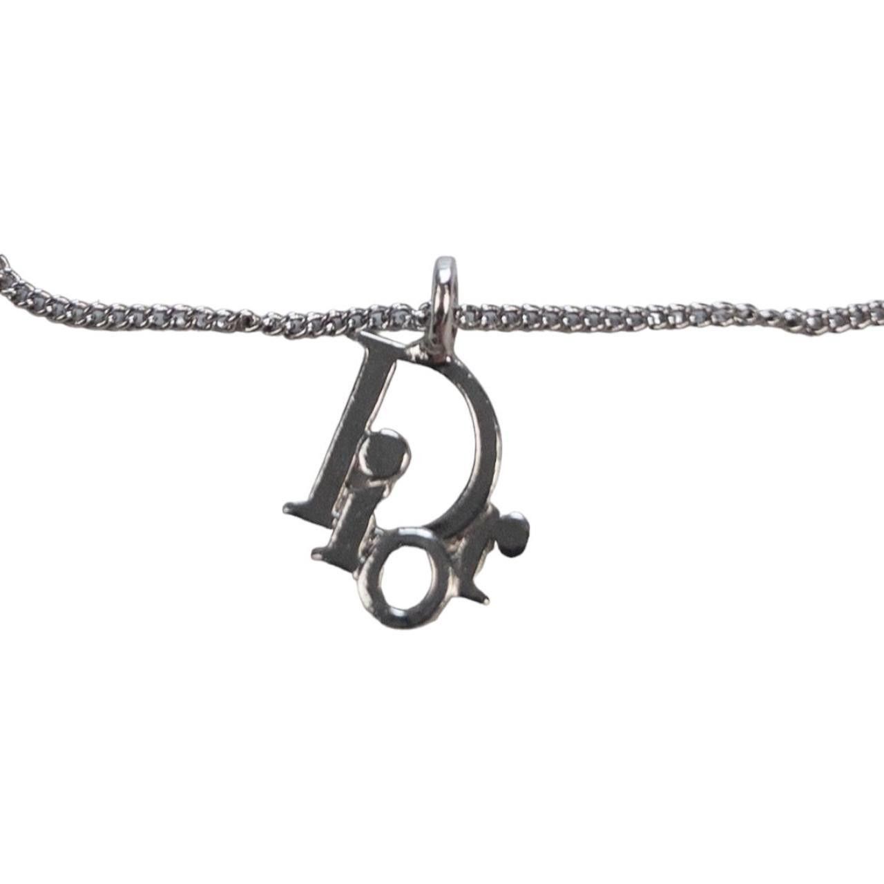 Dior Vintage Dior Logo Charm Bracelet Size ONE SIZE - 2 Thumbnail