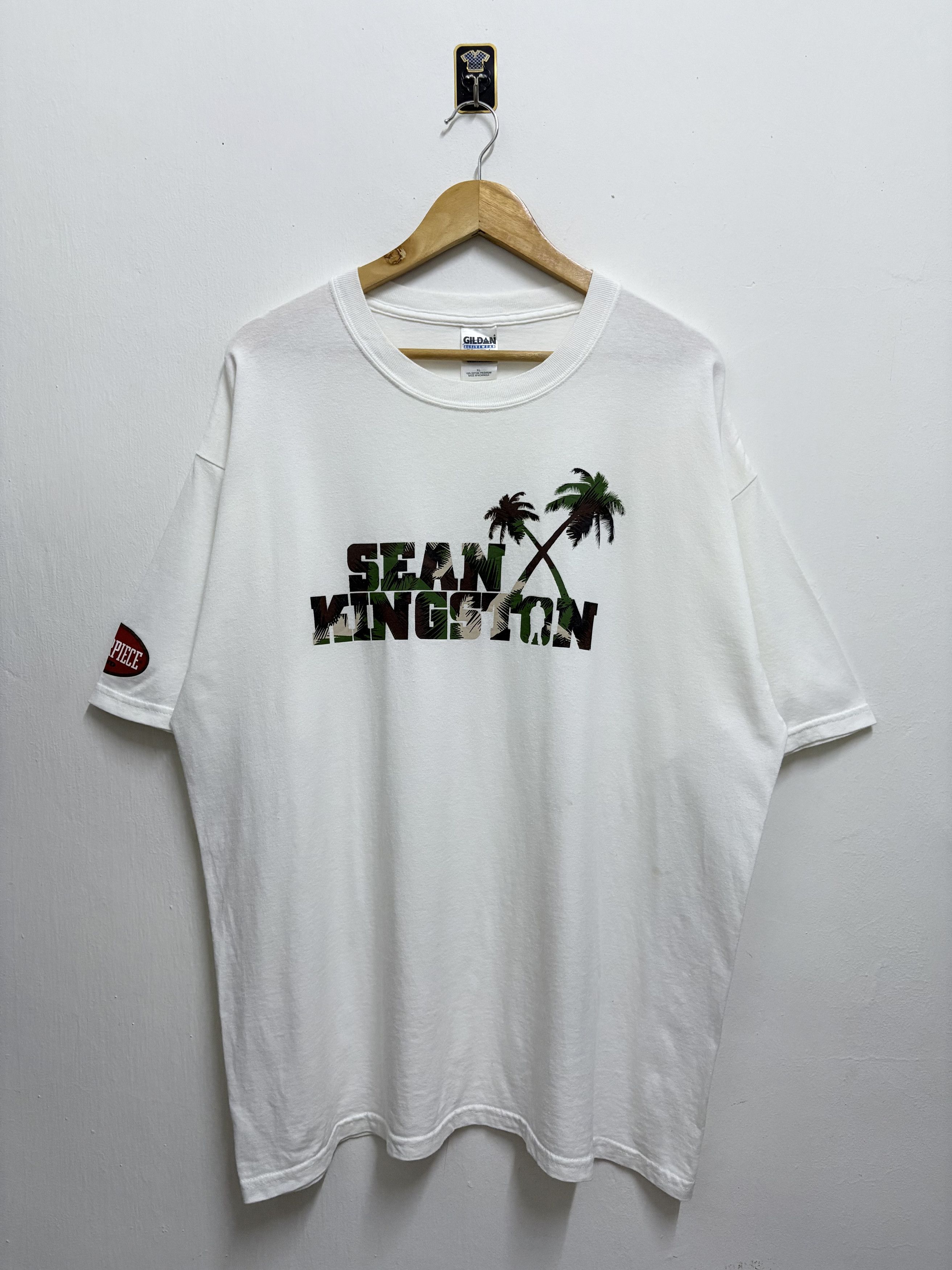 Band Tees × MasterPiece × Vintage 2000's MasterPiece Japanese Brand - Sean Kingston T-Shirt Size US XL / EU 56 / 4 - 1 Thumbnail