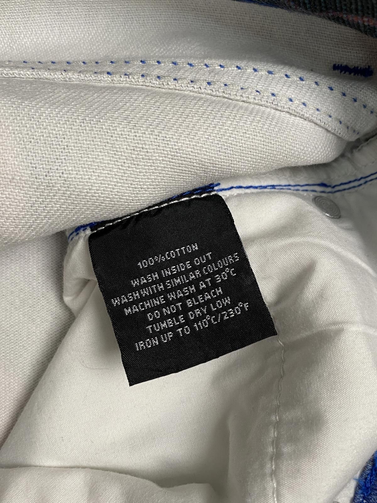 Japanese Brand Deadstock Pure Void Graphic Jeans Medium Size US 32 / EU 48 - 8 Thumbnail