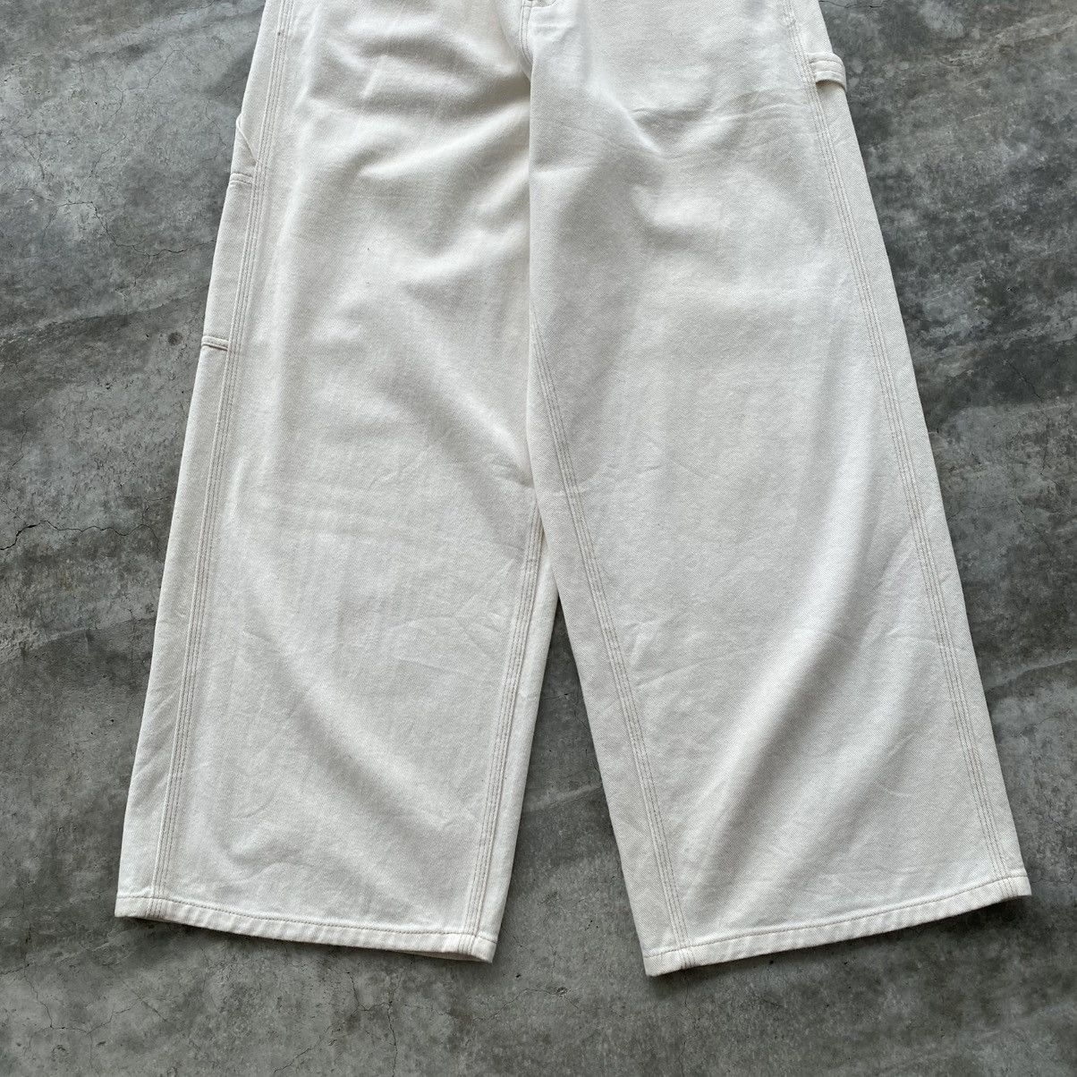 If Six Was Nine Japanese Brand Global Work Baggy Carpenter Pants w27 Size US 27 - 3 Thumbnail