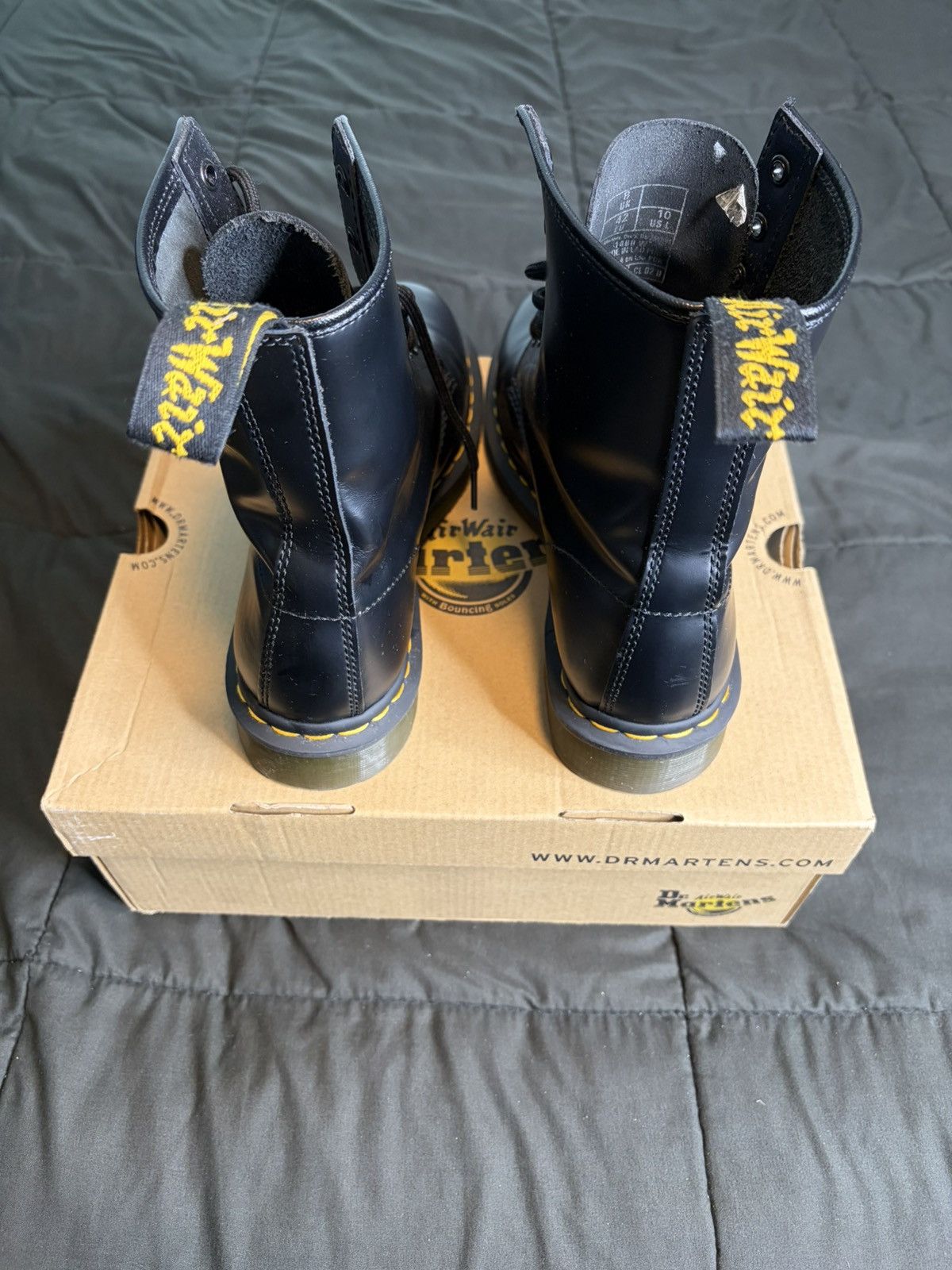 Dr. Martens Dr. Martens 1460W “Black” Boots Size US 10 / EU 43 - 4 Thumbnail