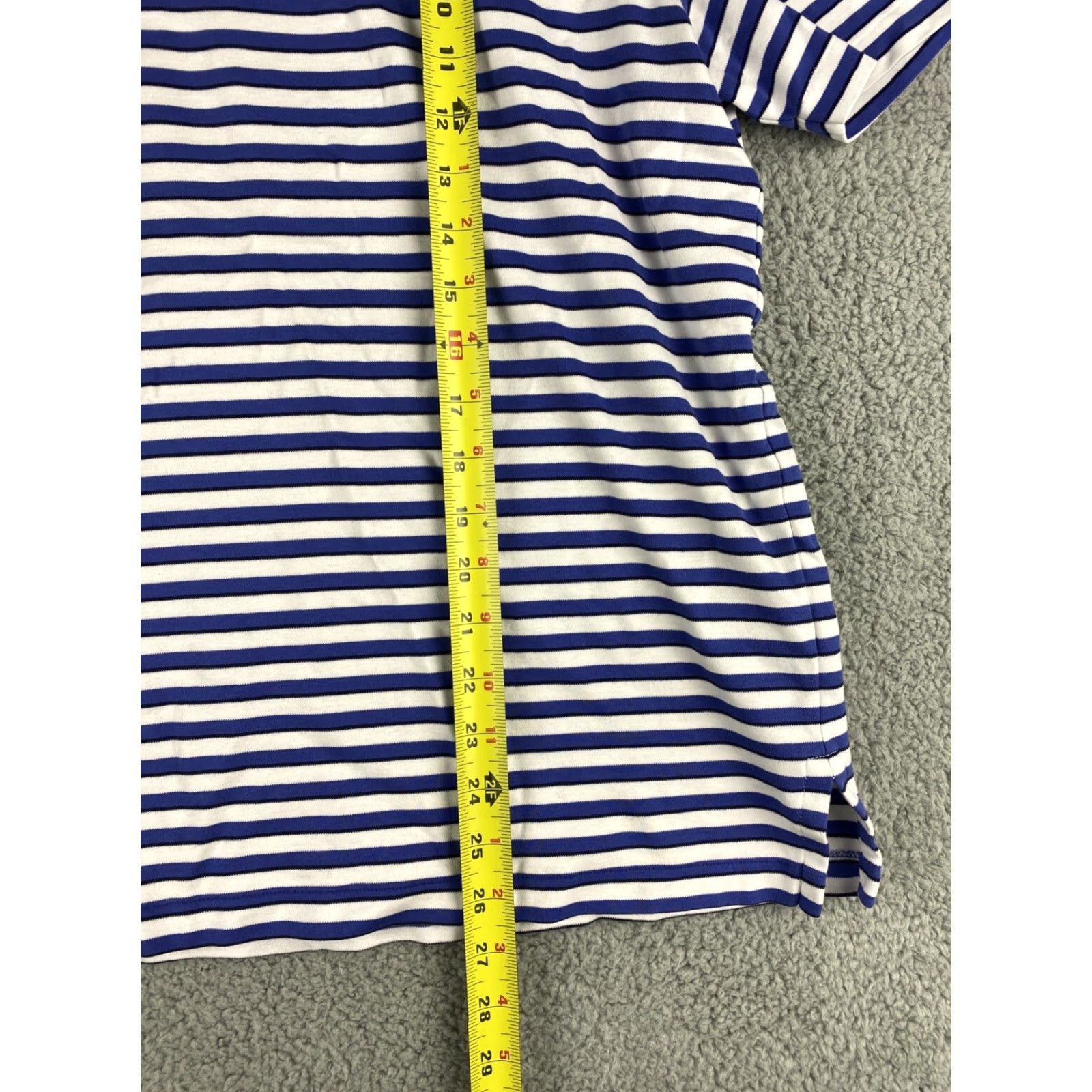 Polo Ralph Lauren VINTAGE Polo Ralph Lauren Polo Golf Men's Shirt XL Blue White Stripes Size Polo Regular Size US XL / EU 56 / 4 - 6 Thumbnail
