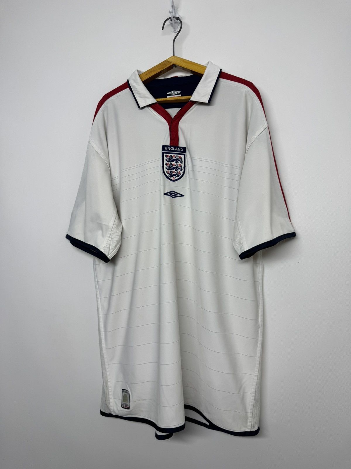 Umbro Vintage England 2004 Soccer Jersey Football Umbro Retro Size US XL / EU 56 / 4 - 5 Thumbnail