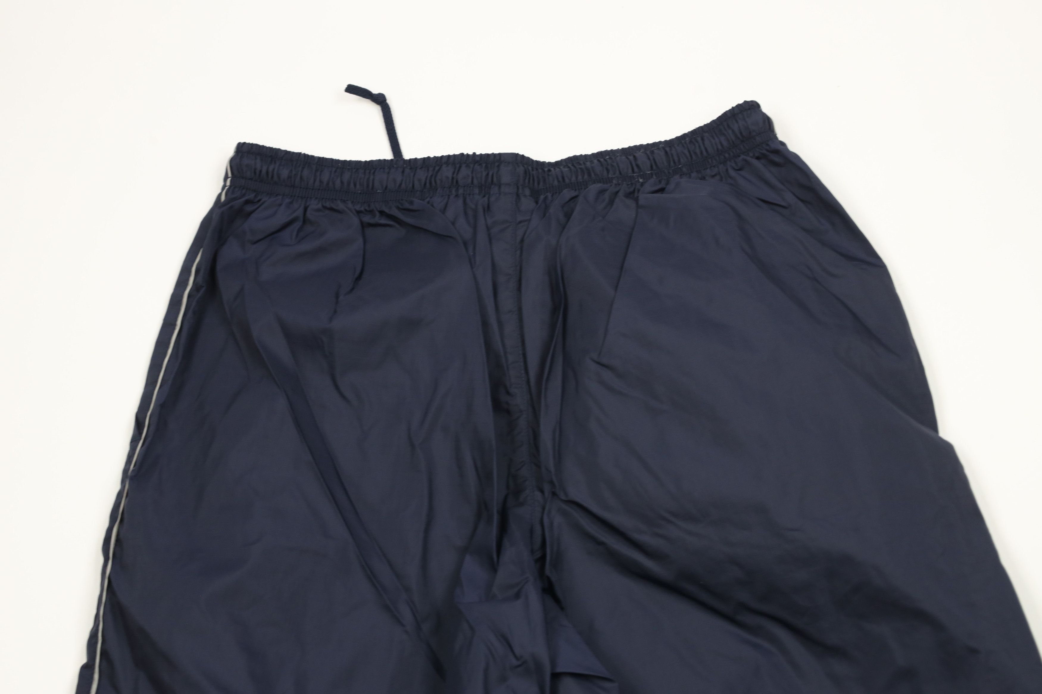 Nike × Vintage Vintage 90s Y2K Nike Mini Swoosh Wide Leg Windbreaker Pants Size US 34 / EU 50 - 10 Thumbnail