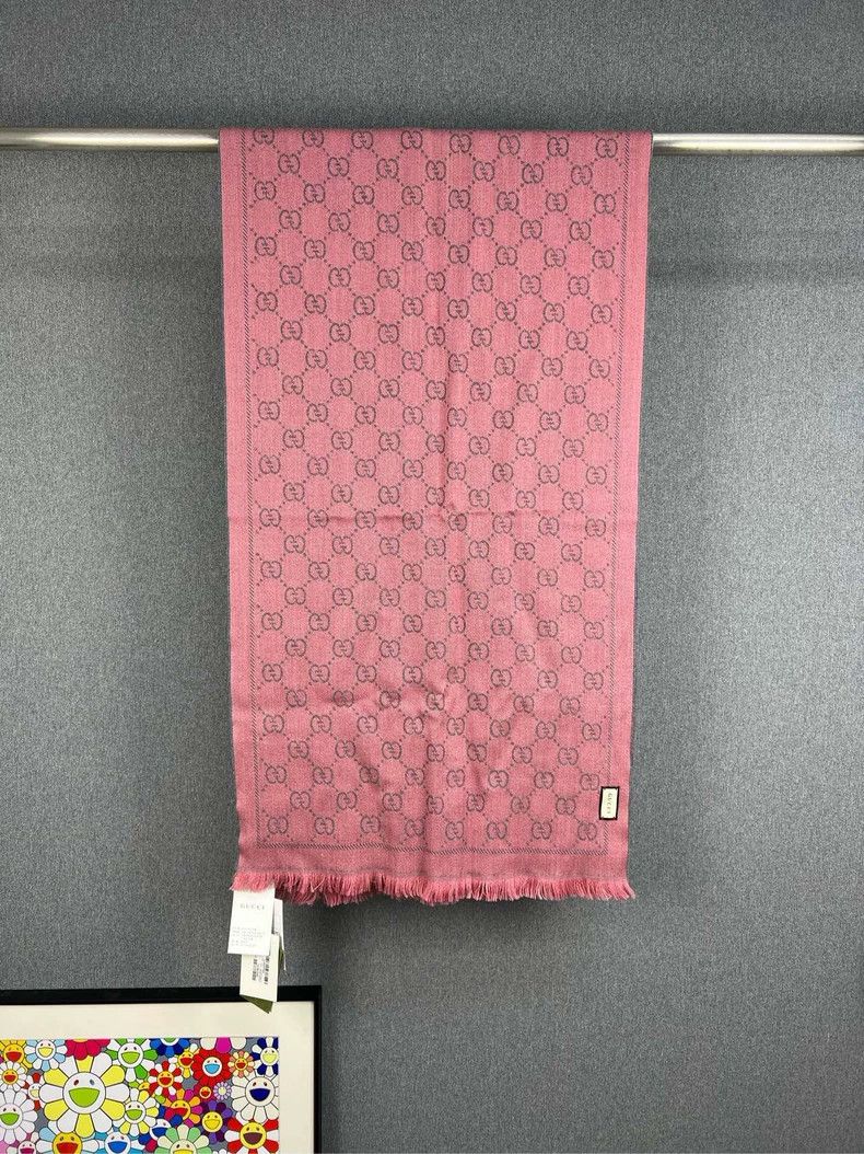 Gucci Gucci Old flower full LOGO scarf 2503-Nextarrow Size ONE SIZE - 2 Thumbnail