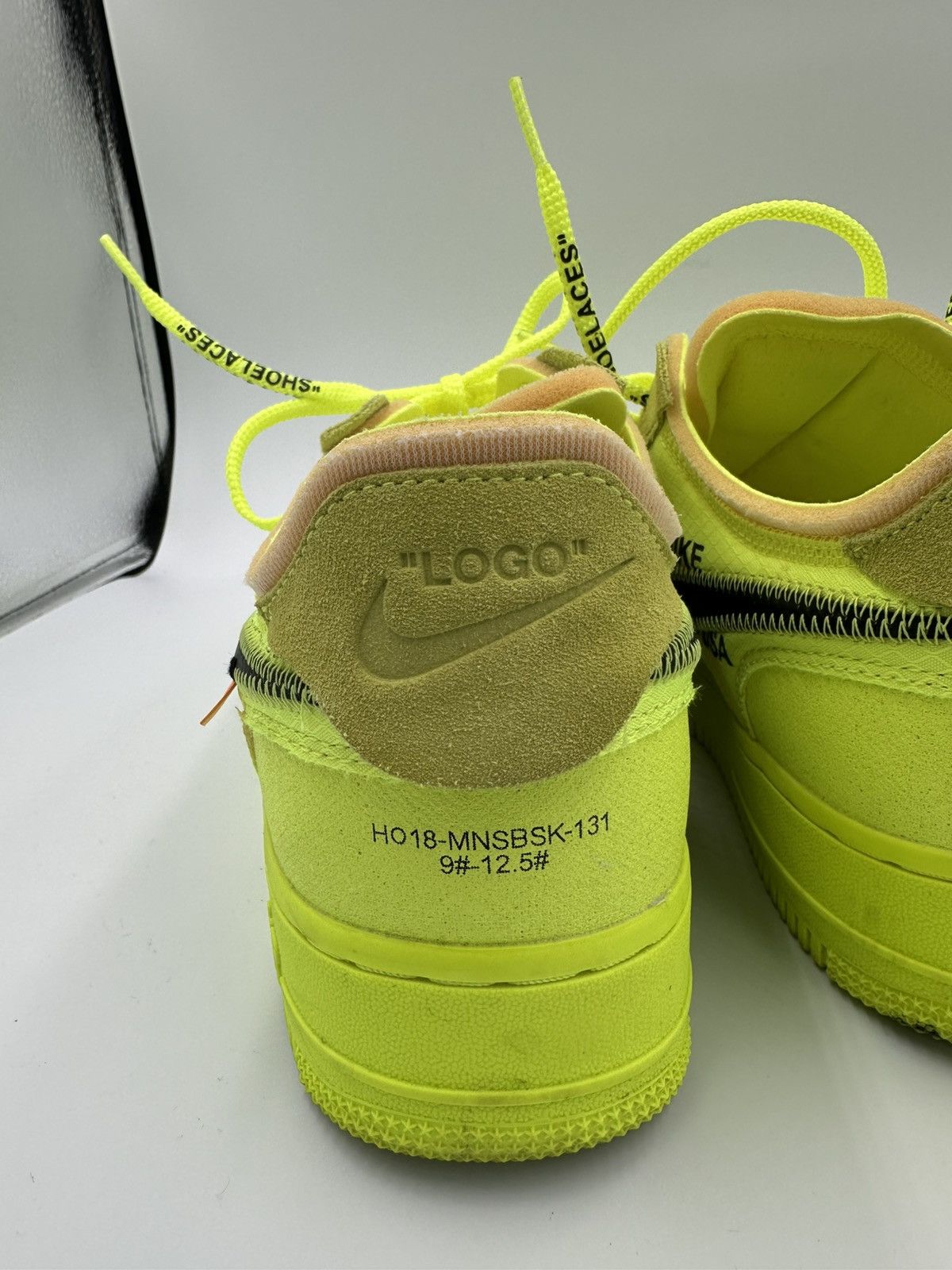 Nike × Off-White Nike OFF-White Volt Air Force 1 Size US 10 / EU 43 - 9 Thumbnail