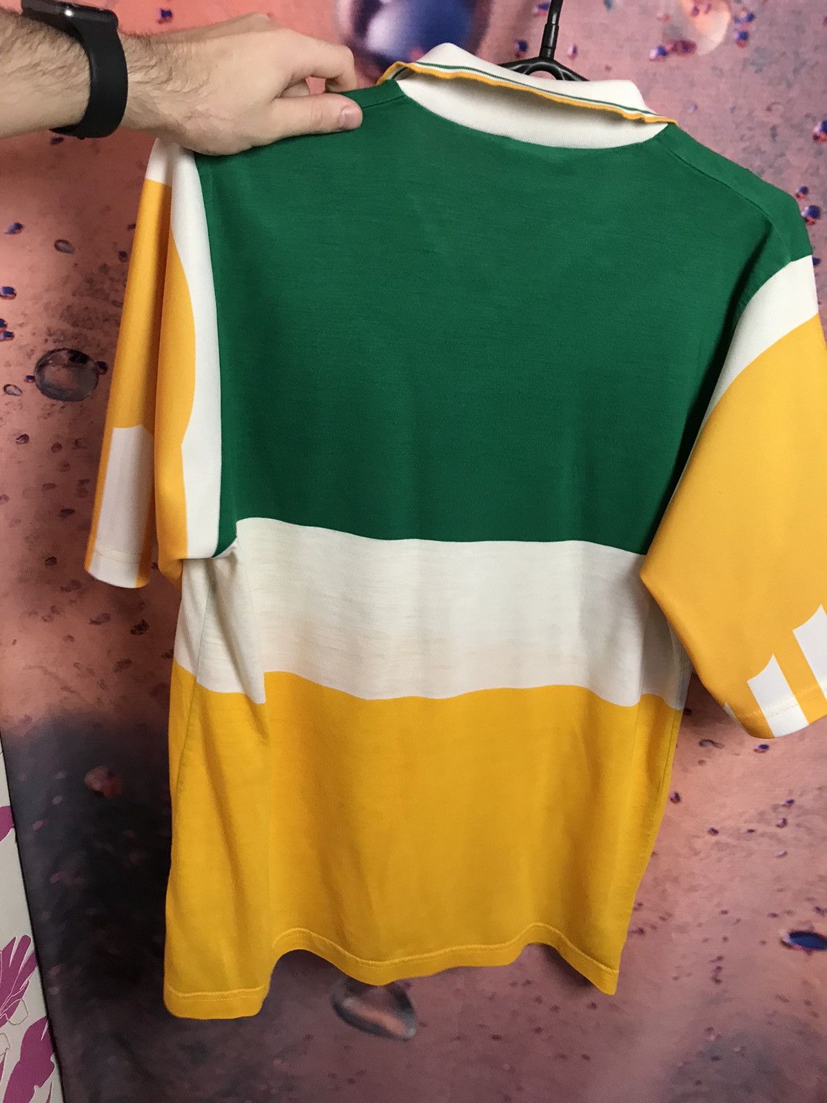 Vintage O'NEILLS OFFALY GAA GAELIC 1996 1998 SIZE XL JERSEY RUGBY Size US XL / EU 56 / 4 - 6 Thumbnail