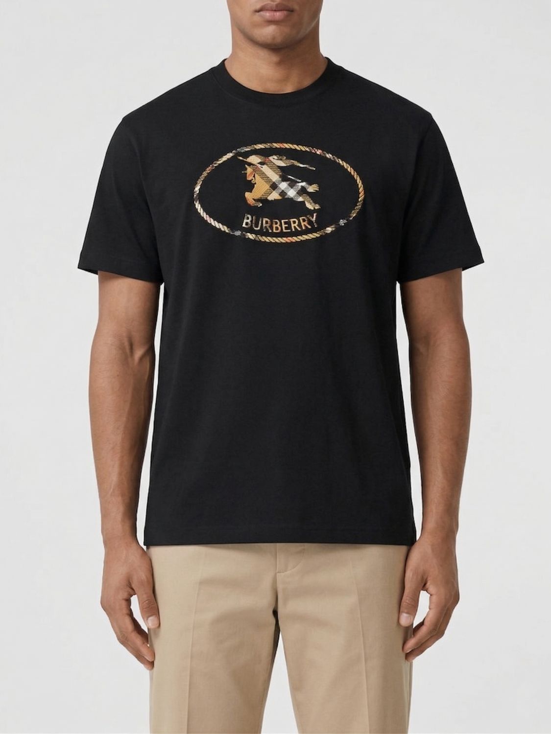 Burberry Burberry T-Shirt Men Black Size US S / EU 44-46 / 1 - 1 Thumbnail