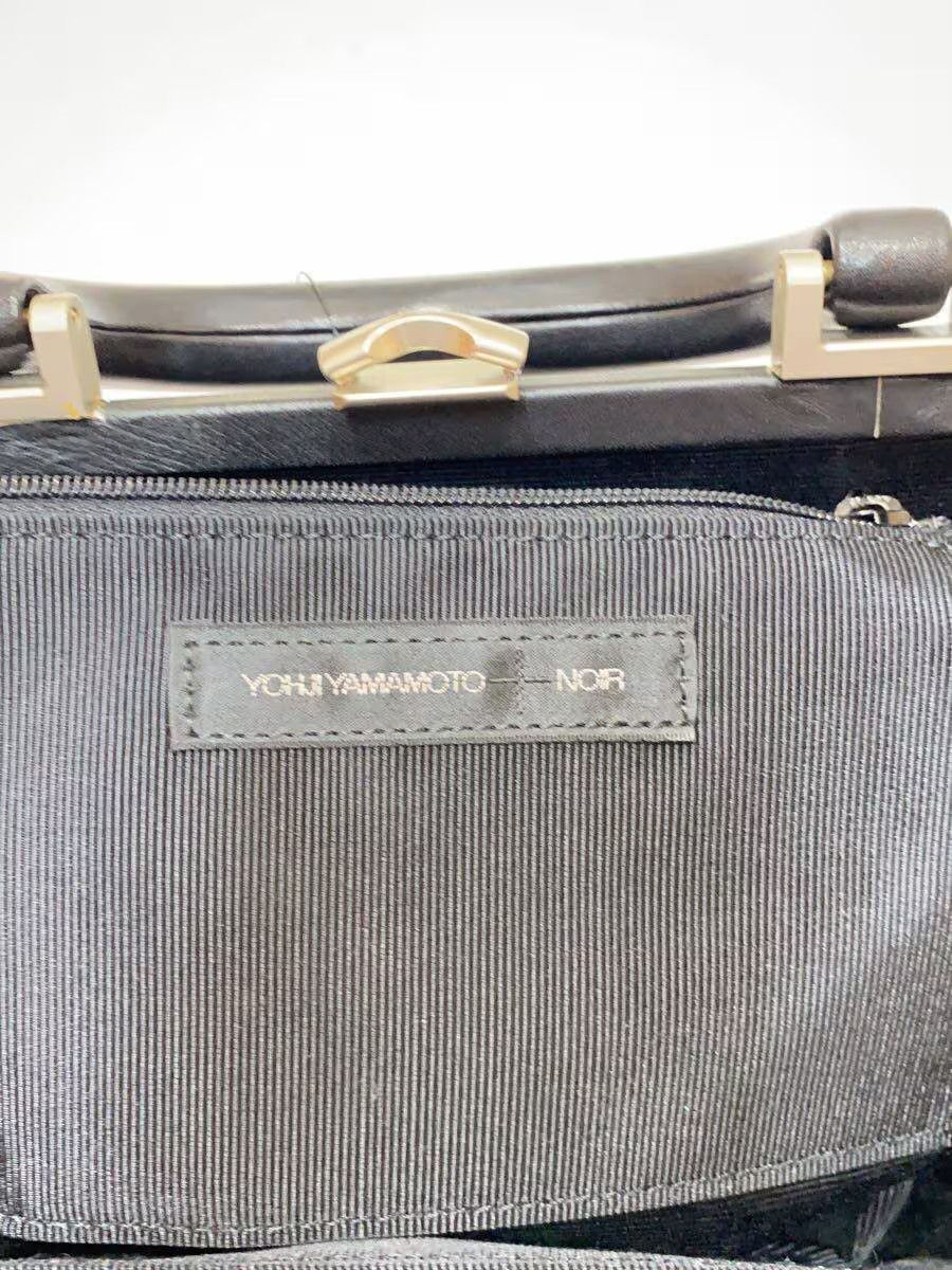 Yohji Yamamoto YOHJI YAMAMOTO Shoulder bag/Leather/Black Size ONE SIZE - 5 Thumbnail