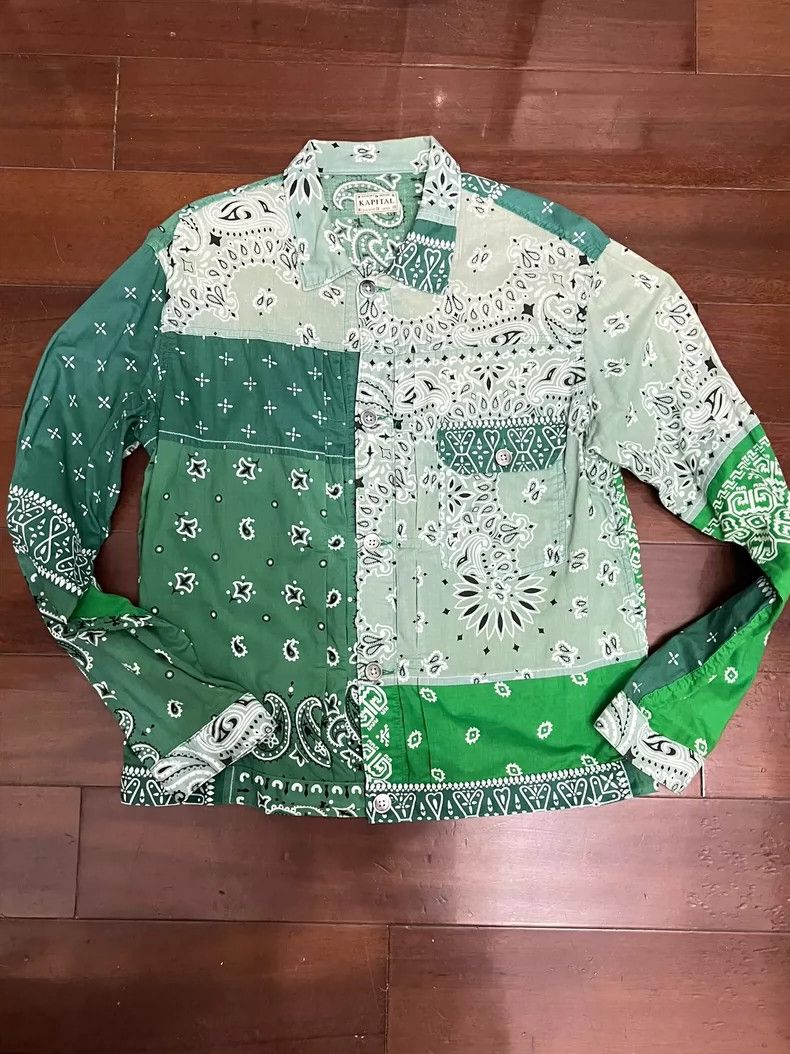 Kapital Kapital Cashew flower shirt jacket 2505-Nextarrow Size US XL / EU 56 / 4 - 1 Thumbnail