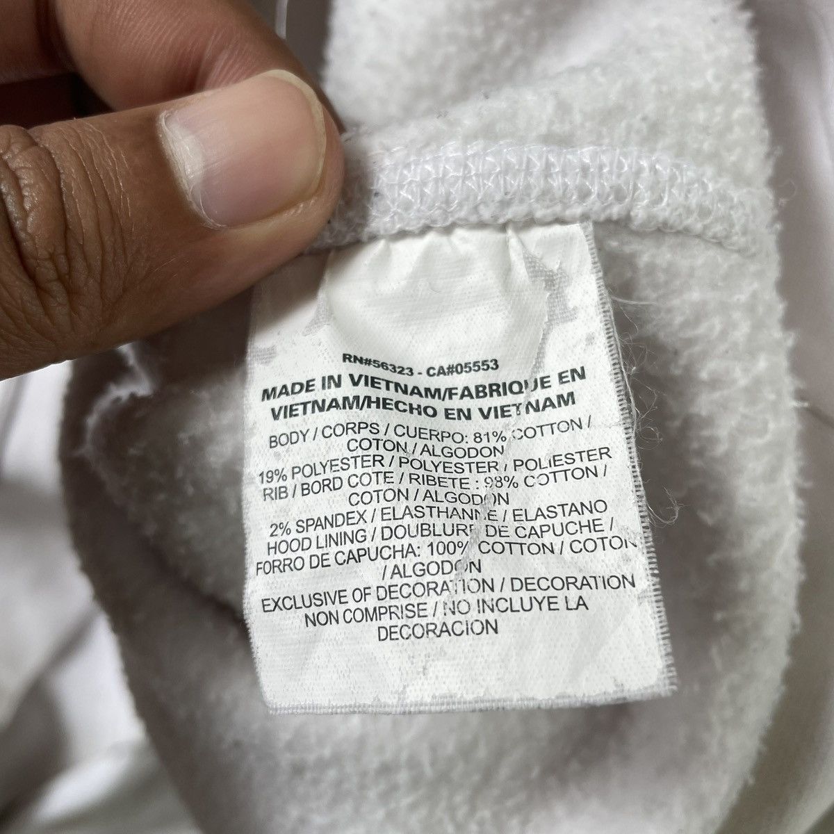 Nike Nike Center Swoosh Hoodie White Size US L / EU 52-54 / 3 - 5 Thumbnail