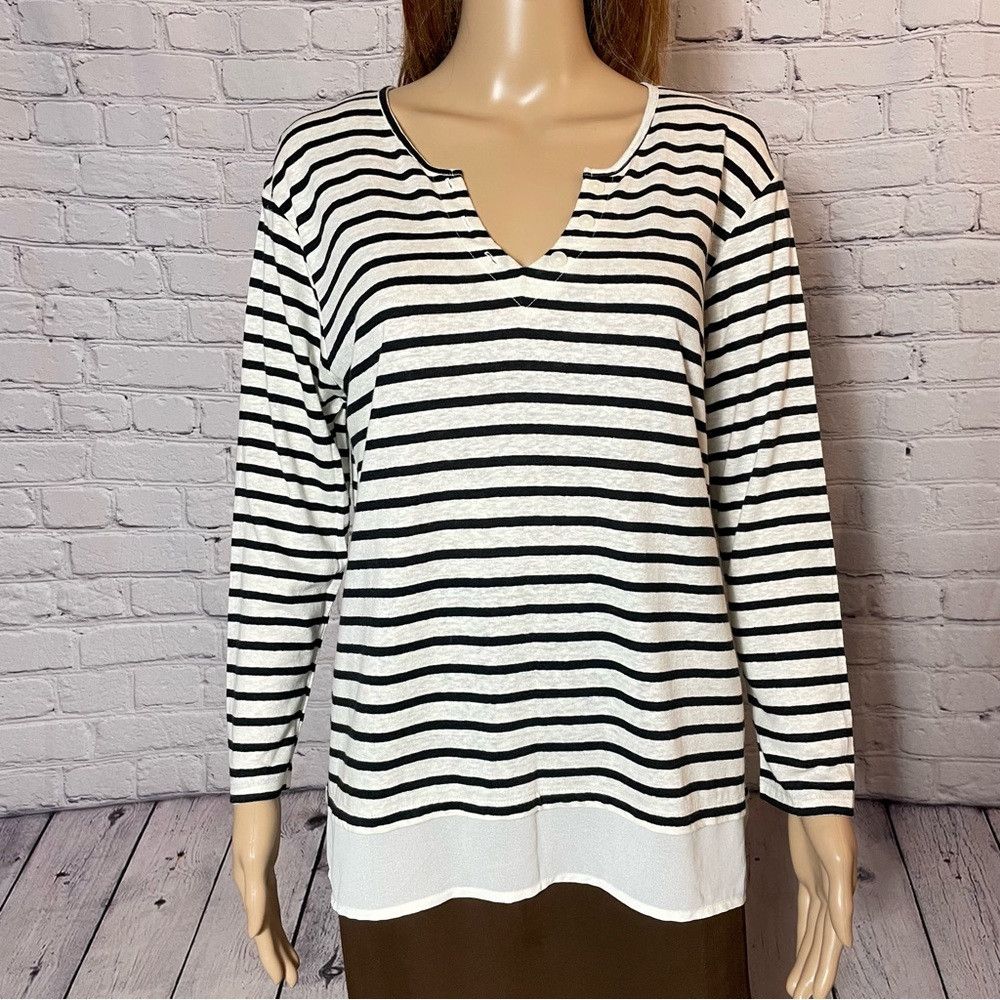 Other NWT New Sanctuary Blossom & Clover Striped Layered Top Size Size M / US 6-8 / IT 42-44 - 2 Thumbnail