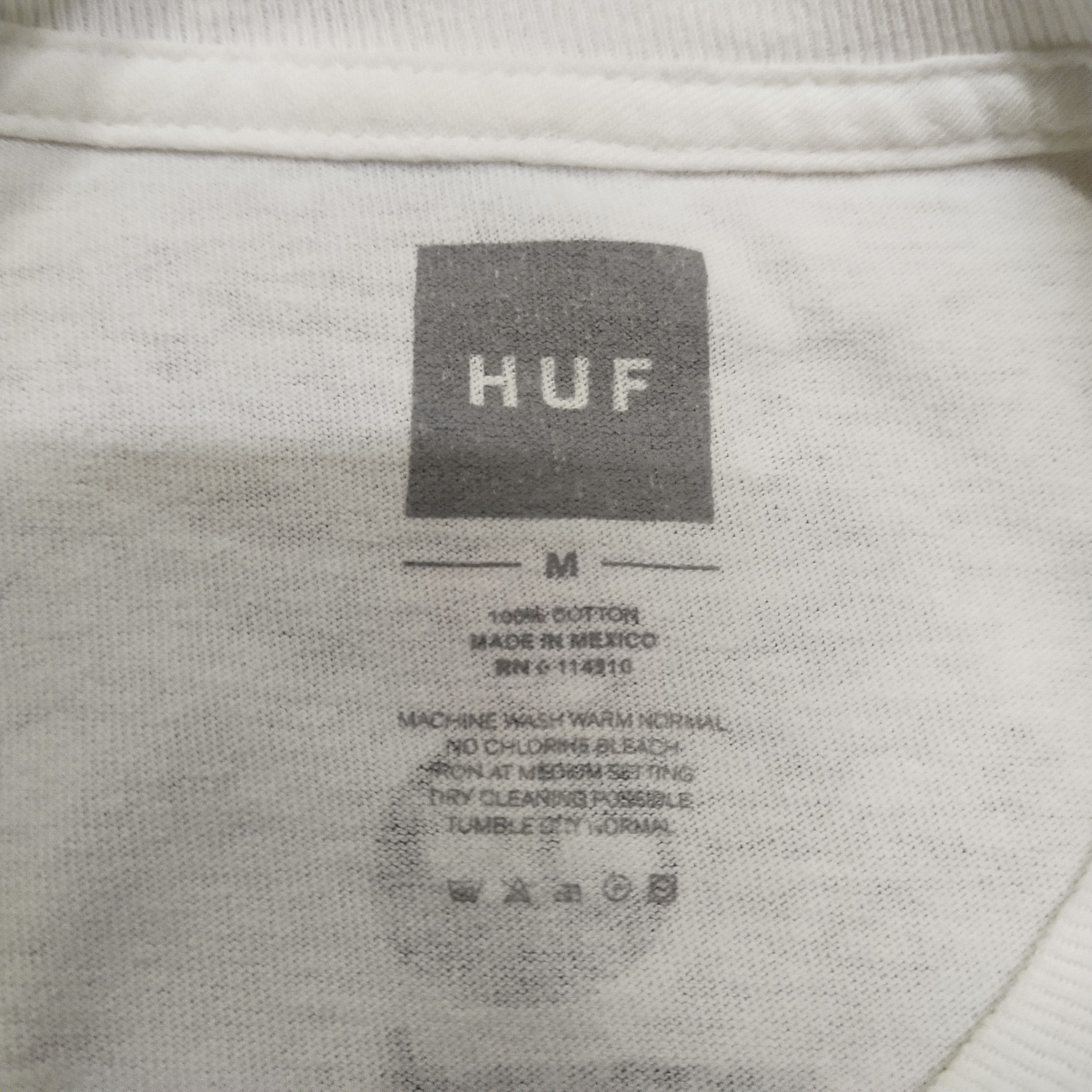 Huf Huf Worldwide Tee Size US M / EU 48-50 / 2 - 7 Thumbnail