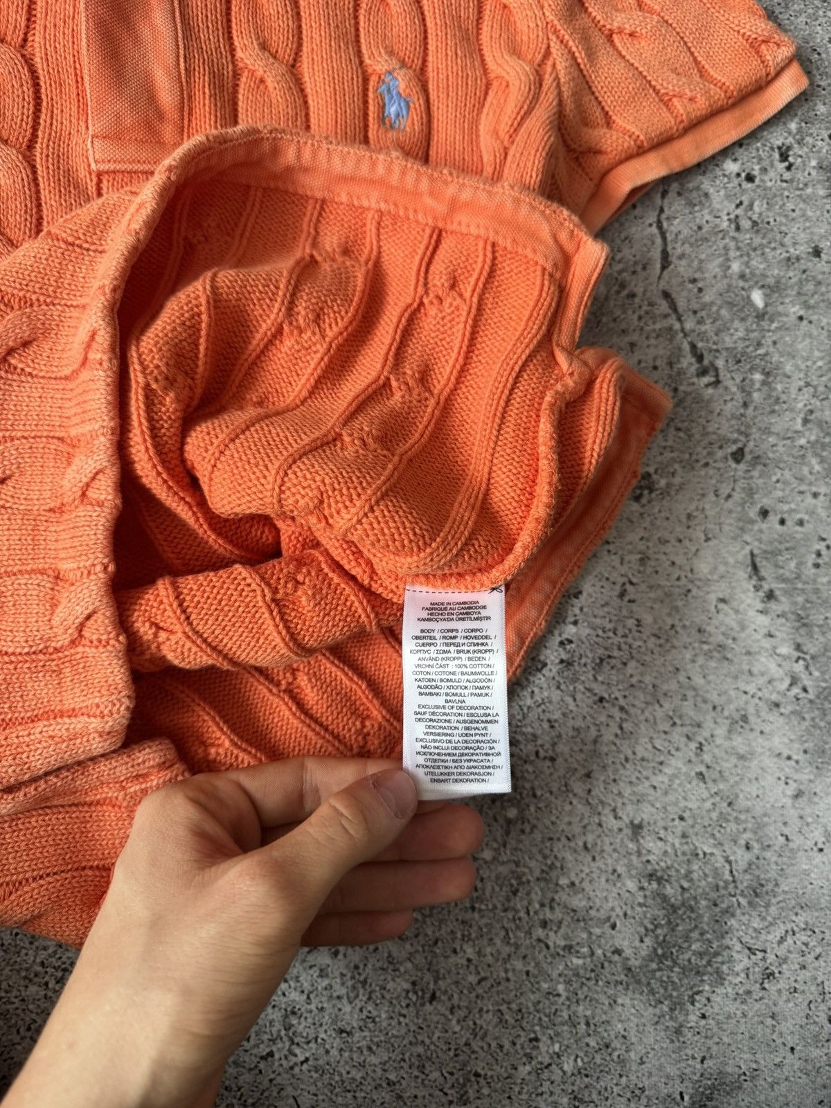 Polo Ralph Lauren Polo Ralph Lauren Shirt Cable knit women’s Luxury Sweater Size M / US 6-8 / IT 42-44 - 6 Thumbnail