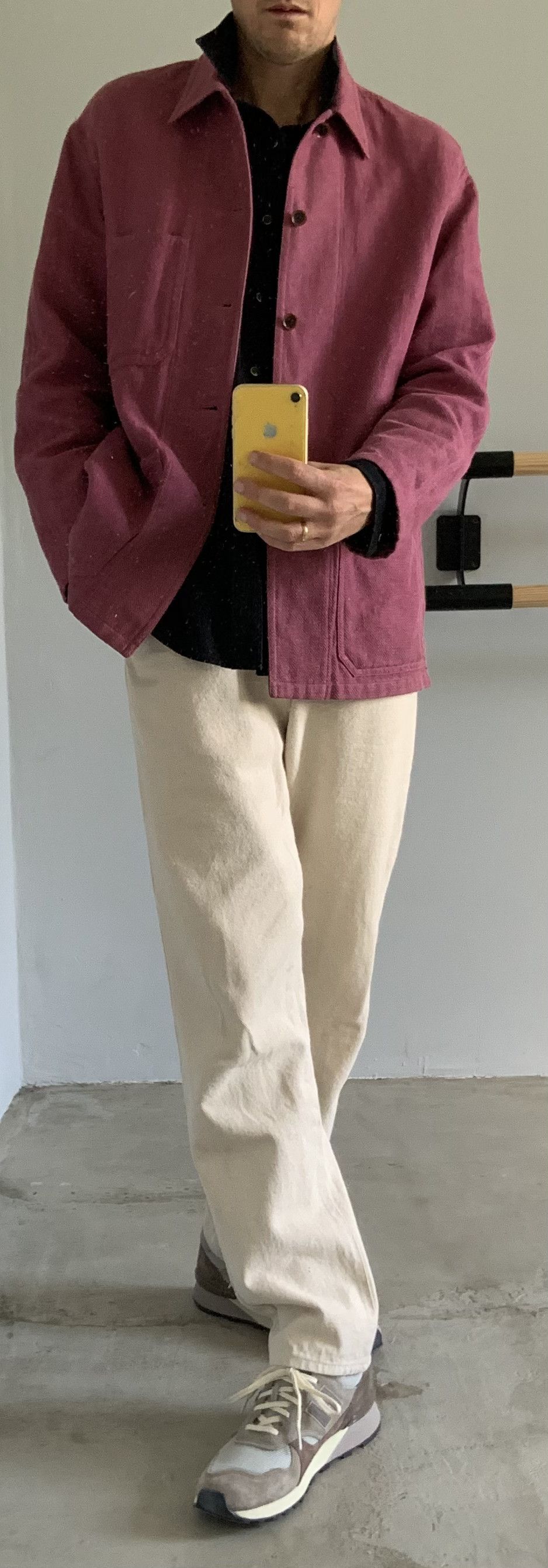 Auralee 5 Linen Cotton Double Face Big Coverall Size US XXL / EU 58 / 5 - 17 Thumbnail