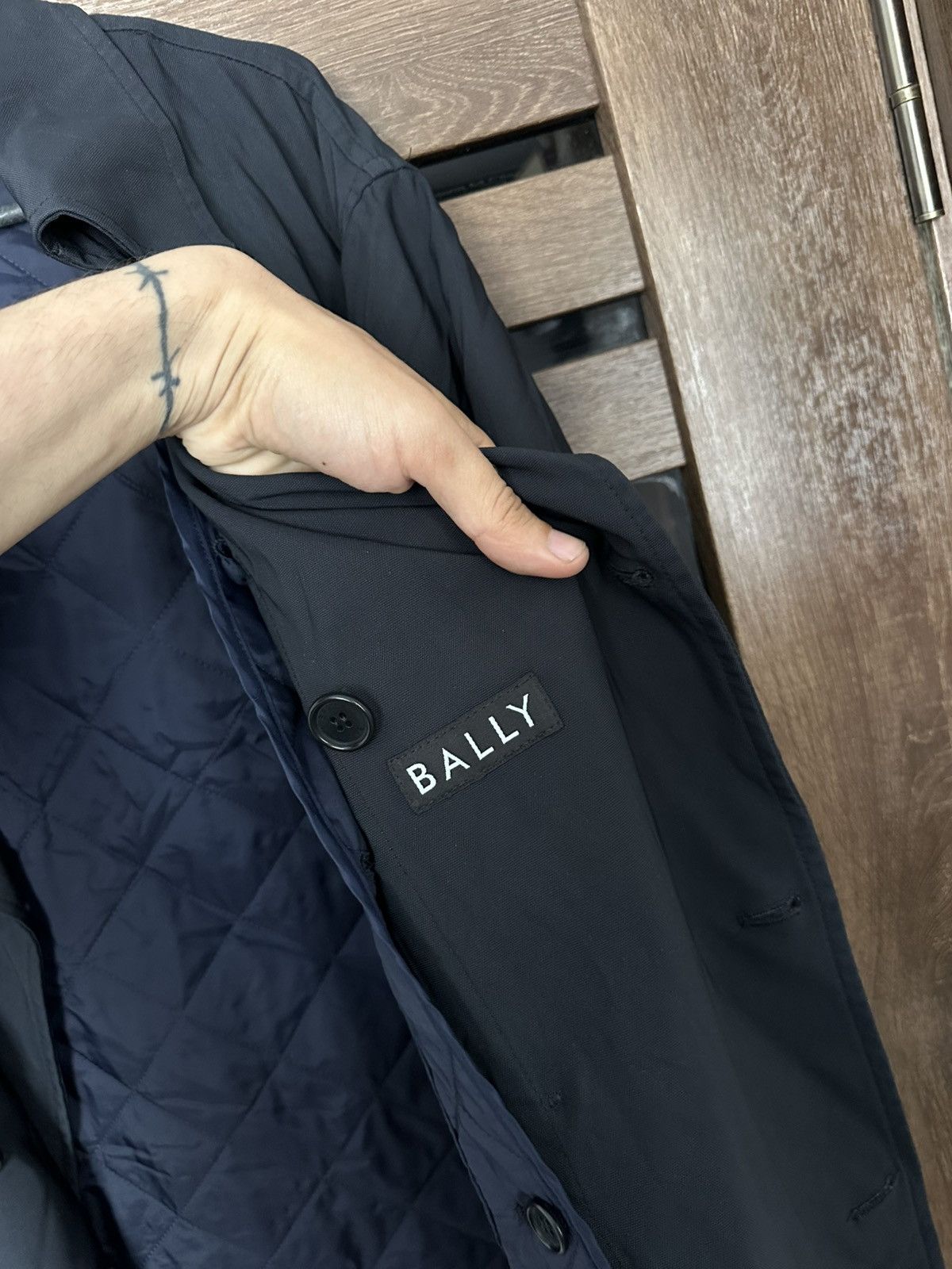 Bally Bally Coat Jacket 2 In 1 Vintage Size US L / EU 52-54 / 3 - 16 Thumbnail