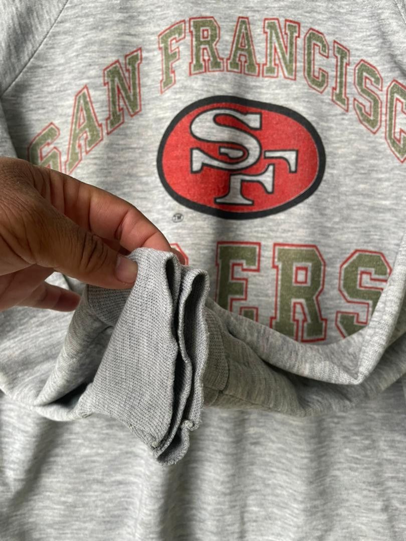 Logo 7 Vintage San Francisco 49ERS Logo 7 Big Logo Sweatshirt/L Size US L / EU 52-54 / 3 - 4 Thumbnail