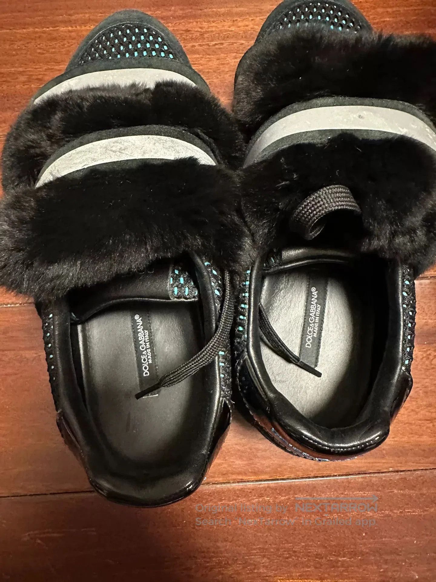 Dolce & Gabbana Dolce&Gabbana Fur Shoes Size 7. Size US 7 / IT 37 - 4 Thumbnail