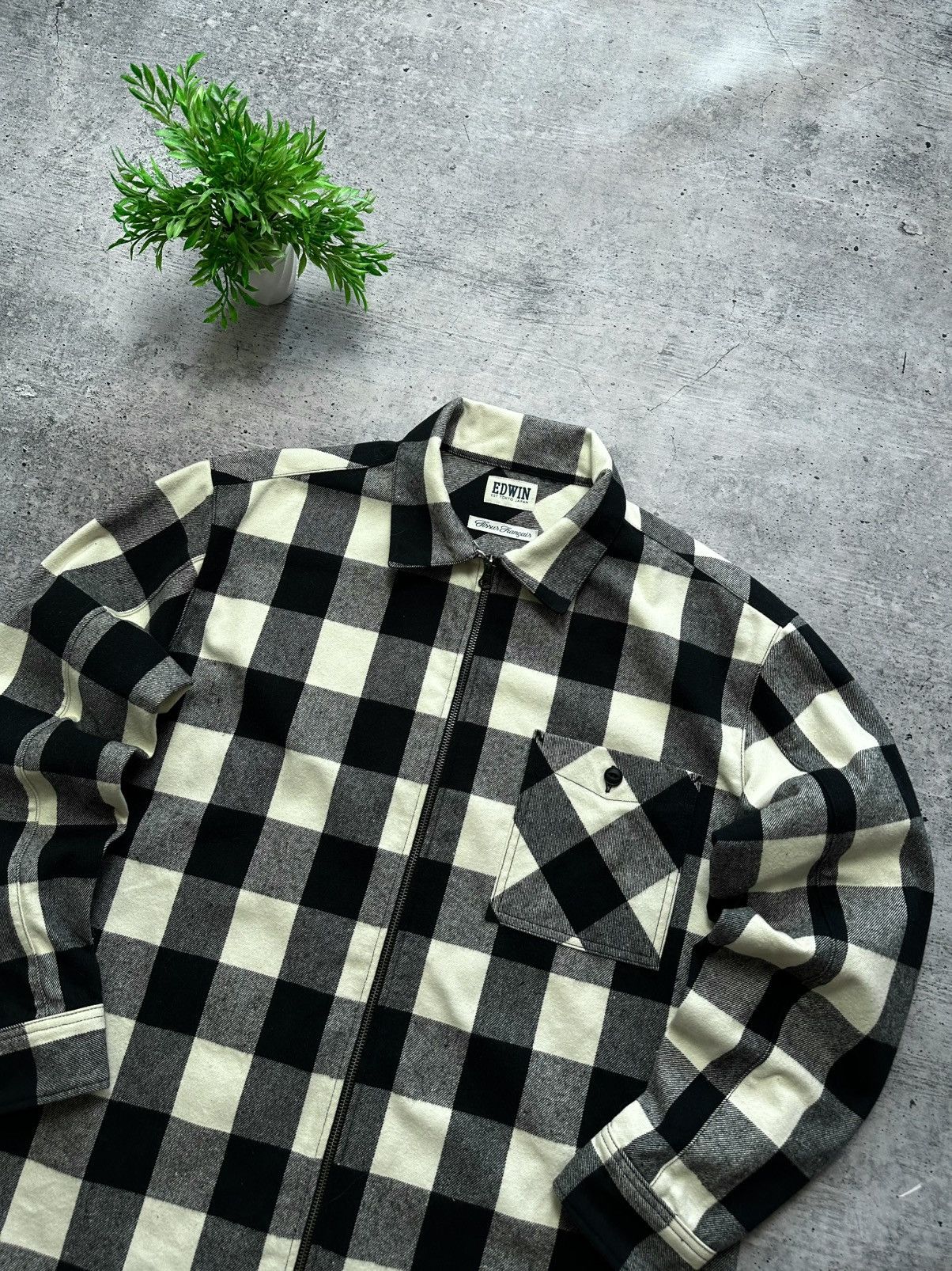 Edwin Edwin Wilson Zip Through Trucker Jacket Japanese Brand Shirt Size US M / EU 48-50 / 2 - 3 Thumbnail