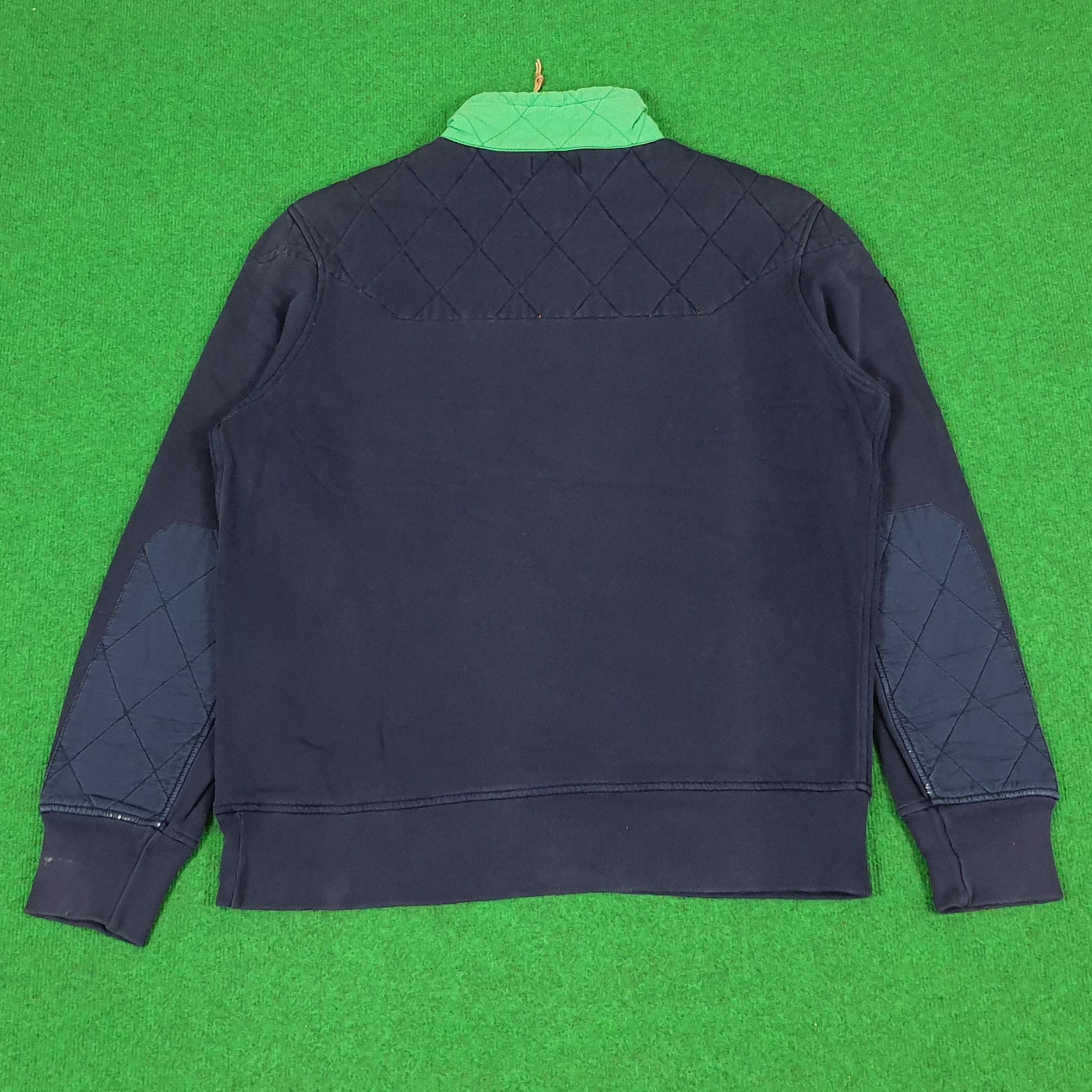 Polo Ralph Lauren × Vintage Vintage POLO Ralph Lauren Half Zipper Sweatshirts Size US XL / EU 56 / 4 - 4 Thumbnail
