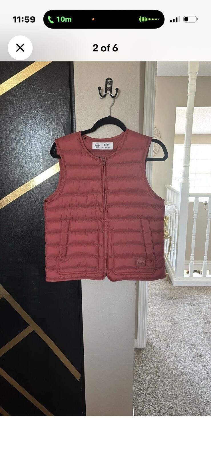 Herschel Supply Co. HERSCHEL SUPPLY CO. Puffer Vest Size ONE SIZE - 2 Thumbnail