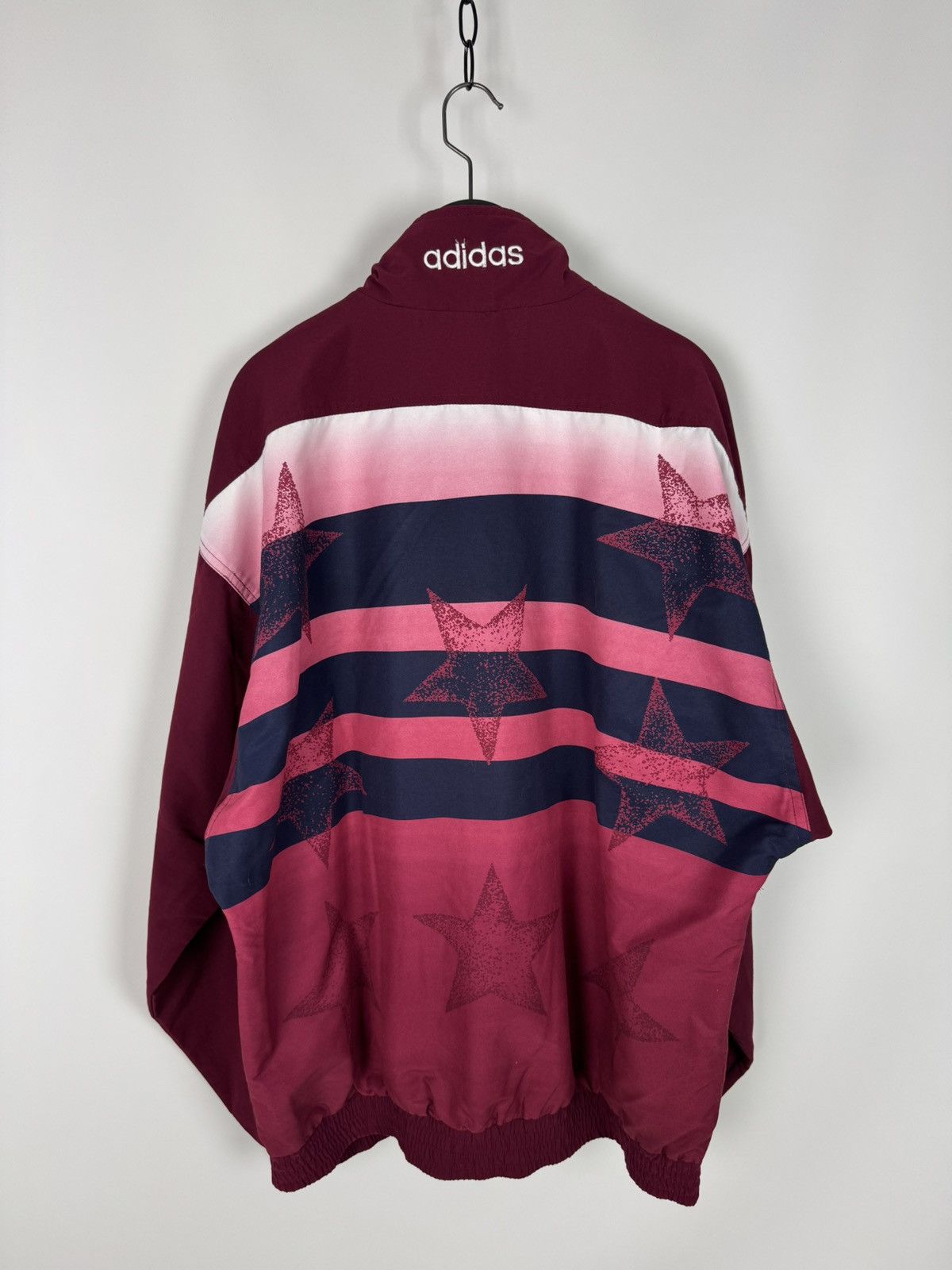Adidas 1990’s Vintage Adidas Stars Track Jacket Size US L / EU 52-54 / 3 - 11 Thumbnail
