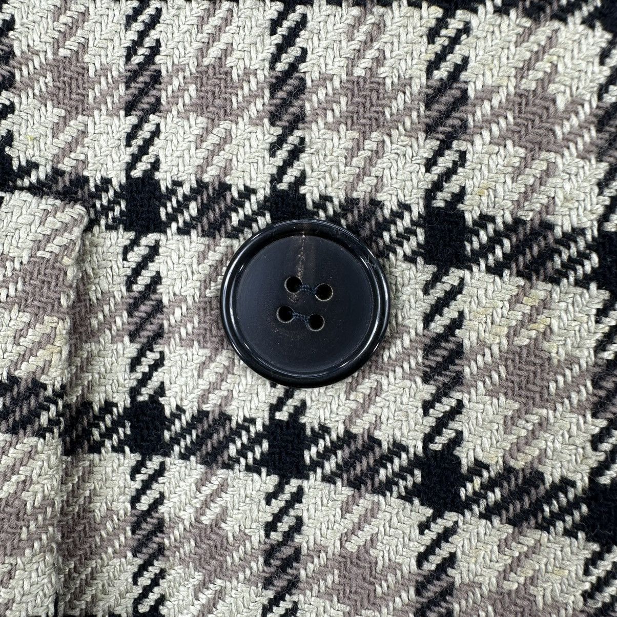 yoshie inaba Vintage 90's Yoshie Inaba Wool Coat Jacket Double Breasted Size M / US 6-8 / IT 42-44 - 11 Thumbnail