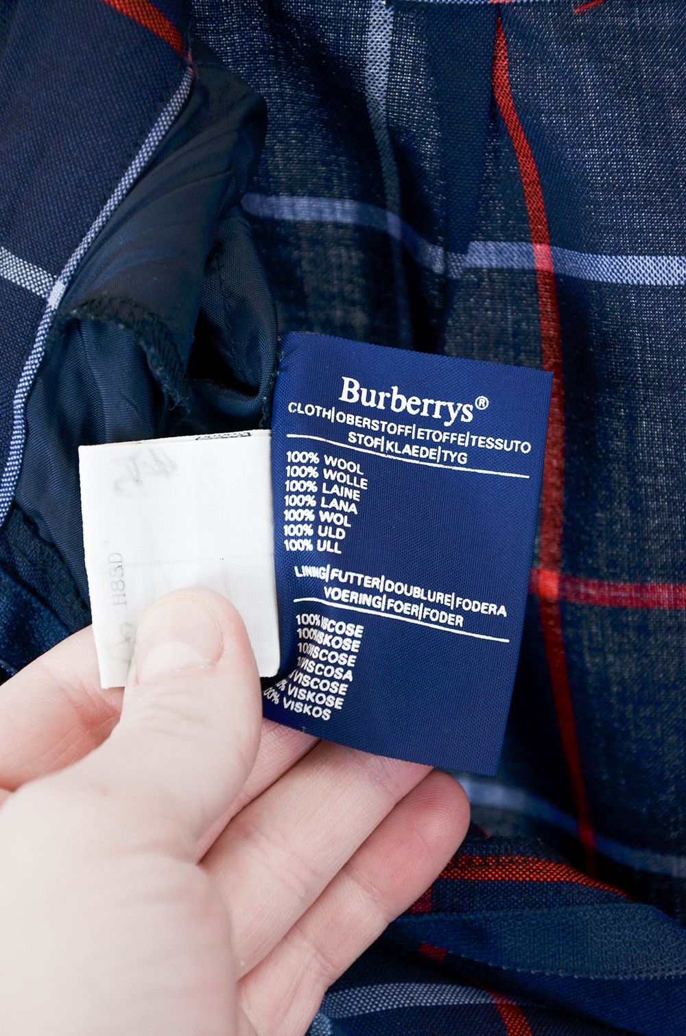 Burberry Burberrys Vintage Wool Plaid Trousers – Size 12 (M) Size 30" / US 8 / IT 44 - 9 Thumbnail