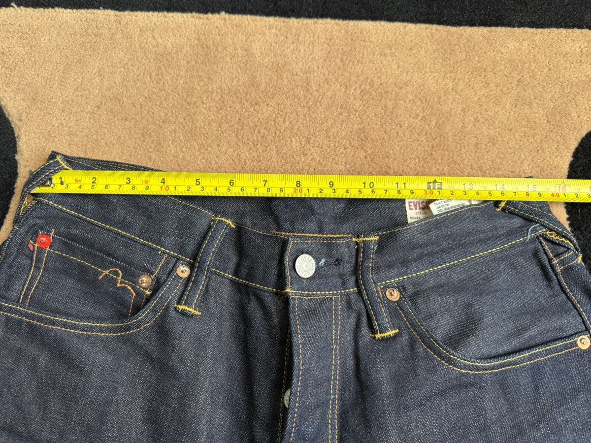 Evisu EVISU white daicock and red flower style jeans！size：30 Size US 30 / EU 46 - 10 Thumbnail