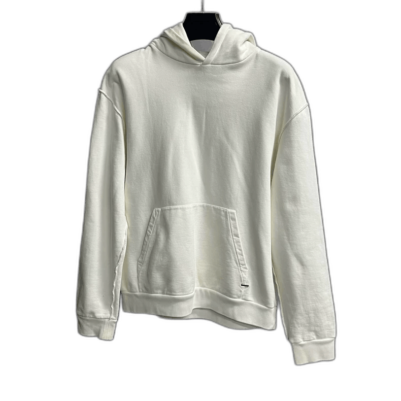 Louis Vuitton Louis Vuitton White Long Sleeve Hooded Sweatshirt Size US XL / EU 56 / 4 - 1 Thumbnail
