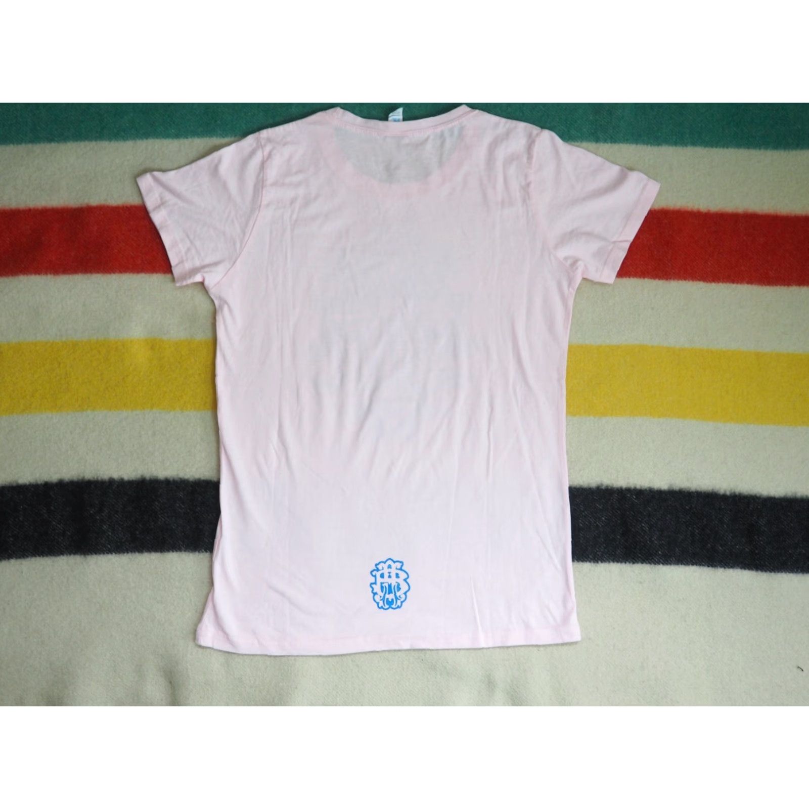 Tultex VTG Y2K Nickelback 2009 Light Pink Rock Band Cross Tee T-Shirt Womens L Size L / US 10 / IT 46 - 2 Thumbnail