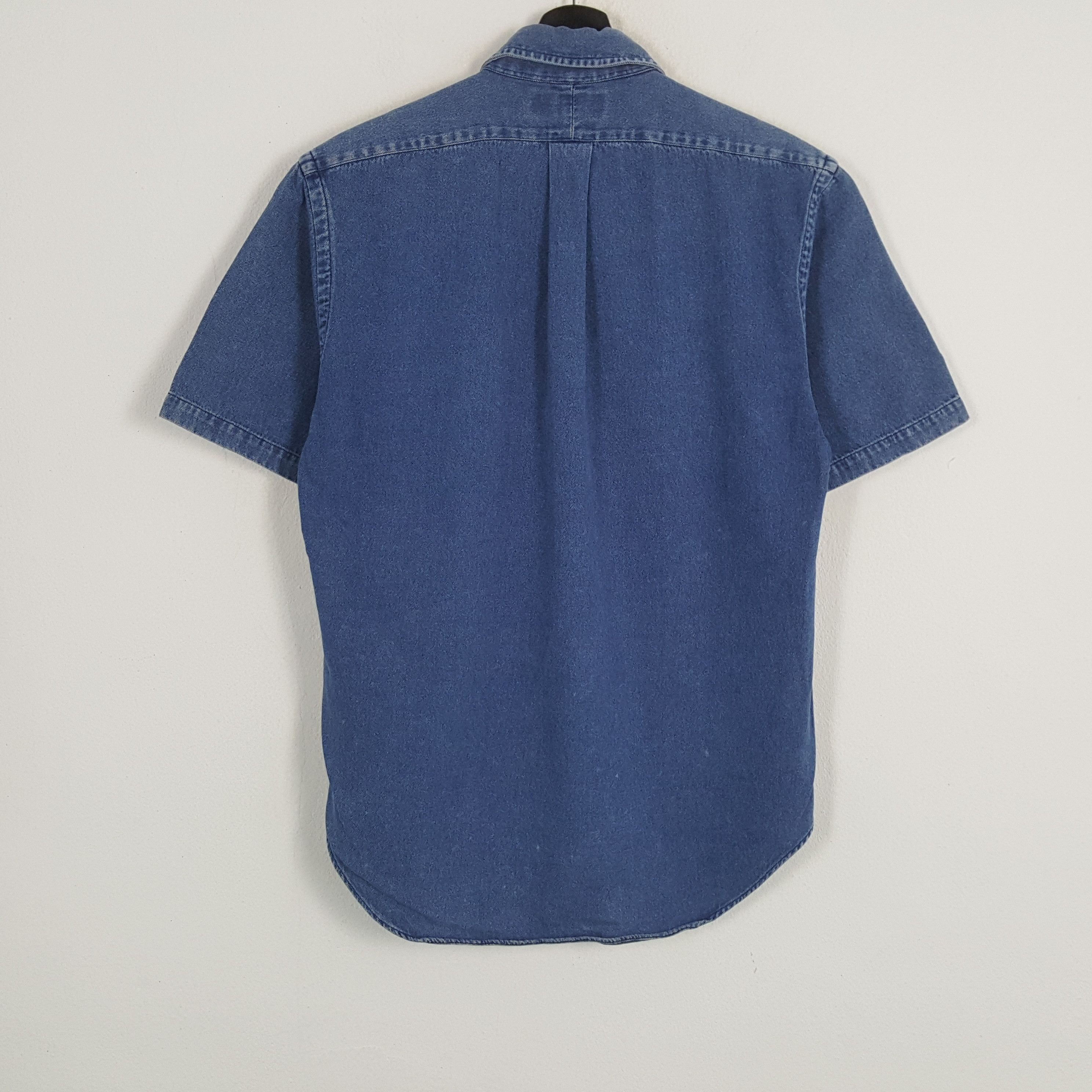 Ralph Lauren × Vintage RALPH LAUREN Small Logo Design Fashion Style Denim Shirt Size US M / EU 48-50 / 2 - 3 Thumbnail