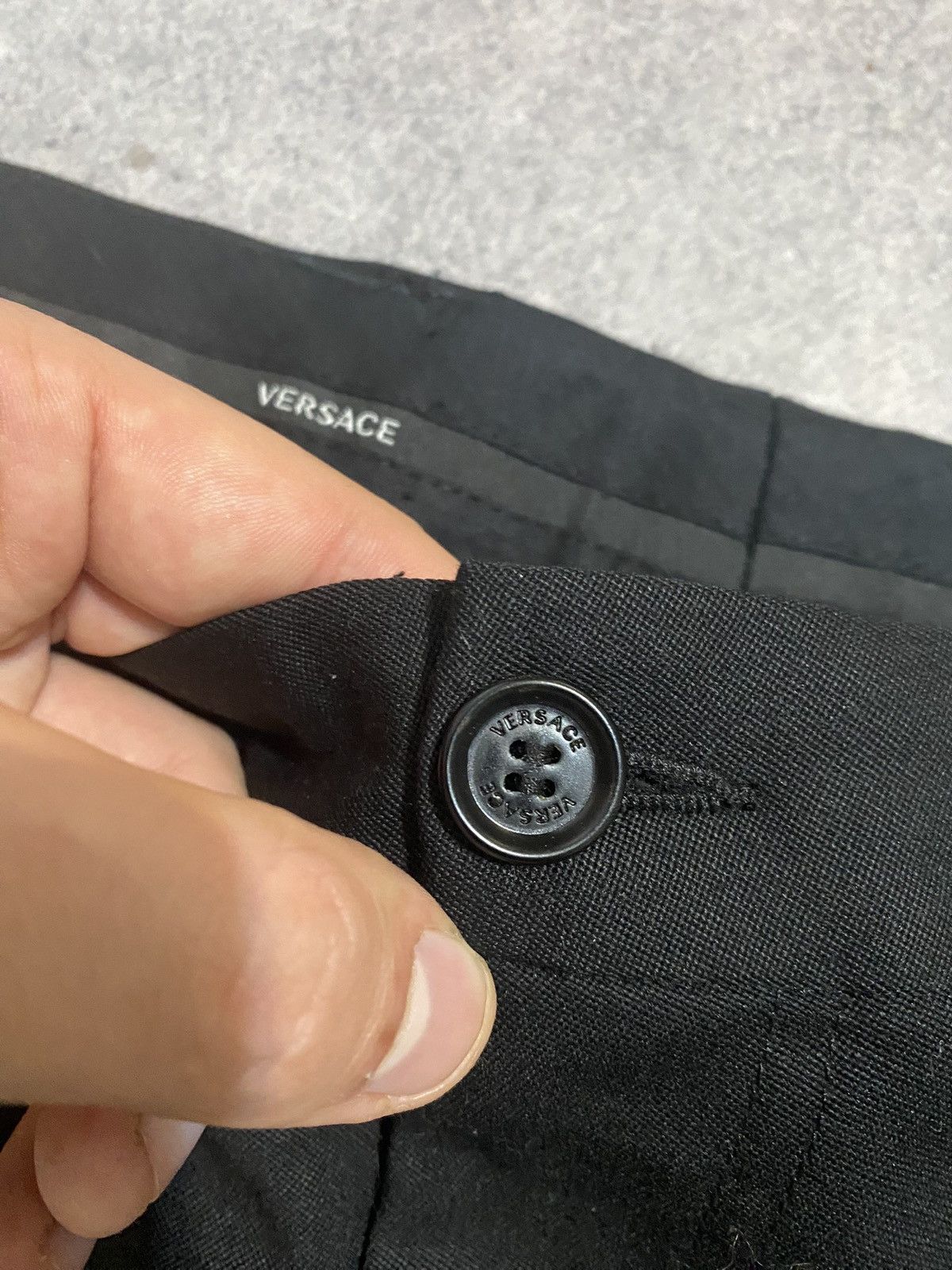Versace Versace Wool Pants Flared Trousers Men’s Size 50L - 5 Thumbnail