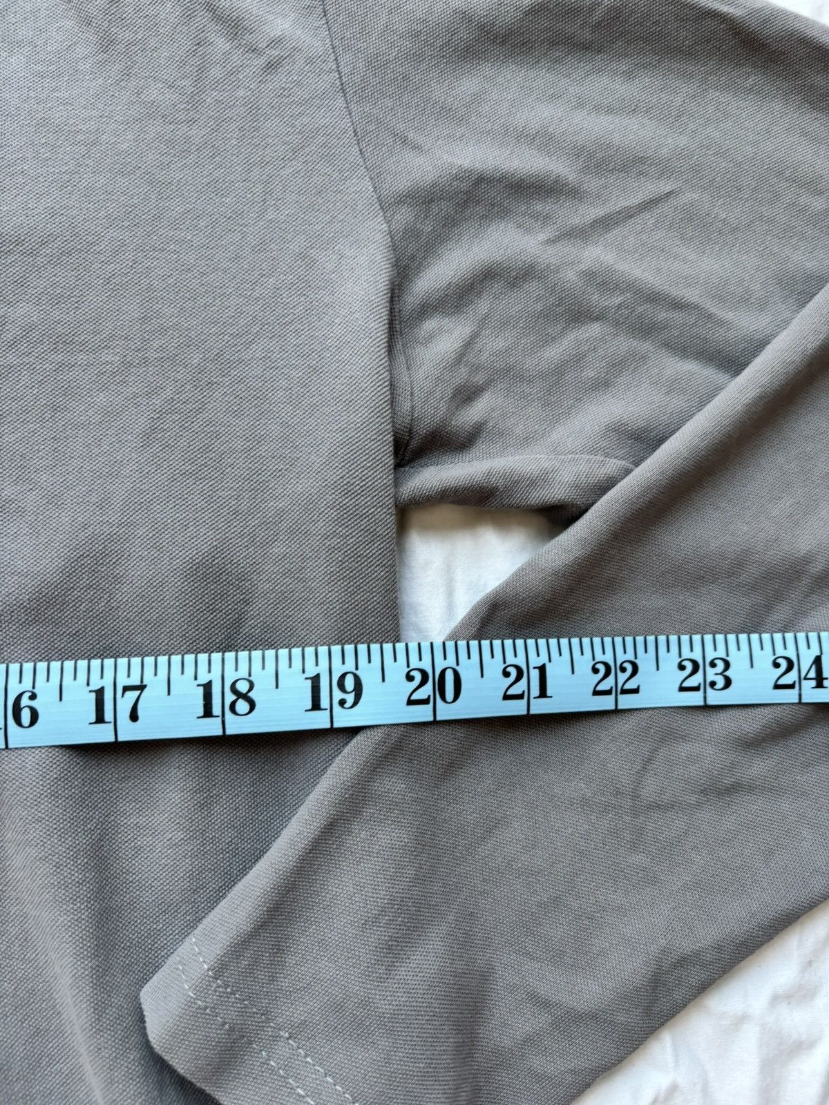 Polo Ralph Lauren Vintage Polo Sport Ralph Lauren Long Sleeve Polo Taupe Grey Size US L / EU 52-54 / 3 - 4 Thumbnail
