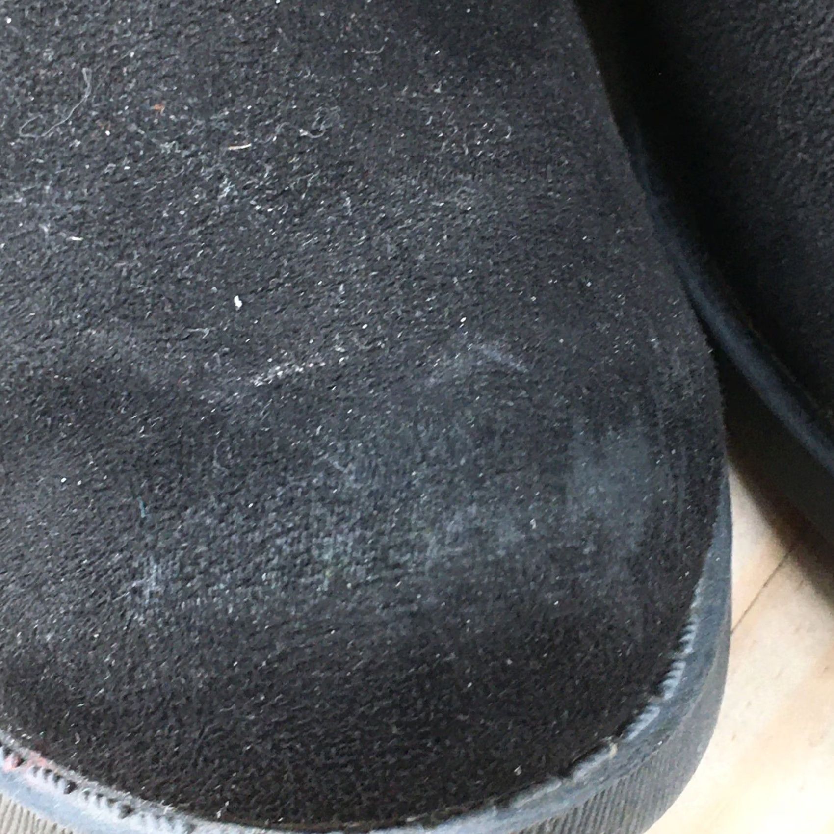 Vintage Arizona Boots Womens 7.5 M Ankle Booties Black Fabric Back Zipper Casual Heels Size US 8 / IT 38 - 5 Thumbnail