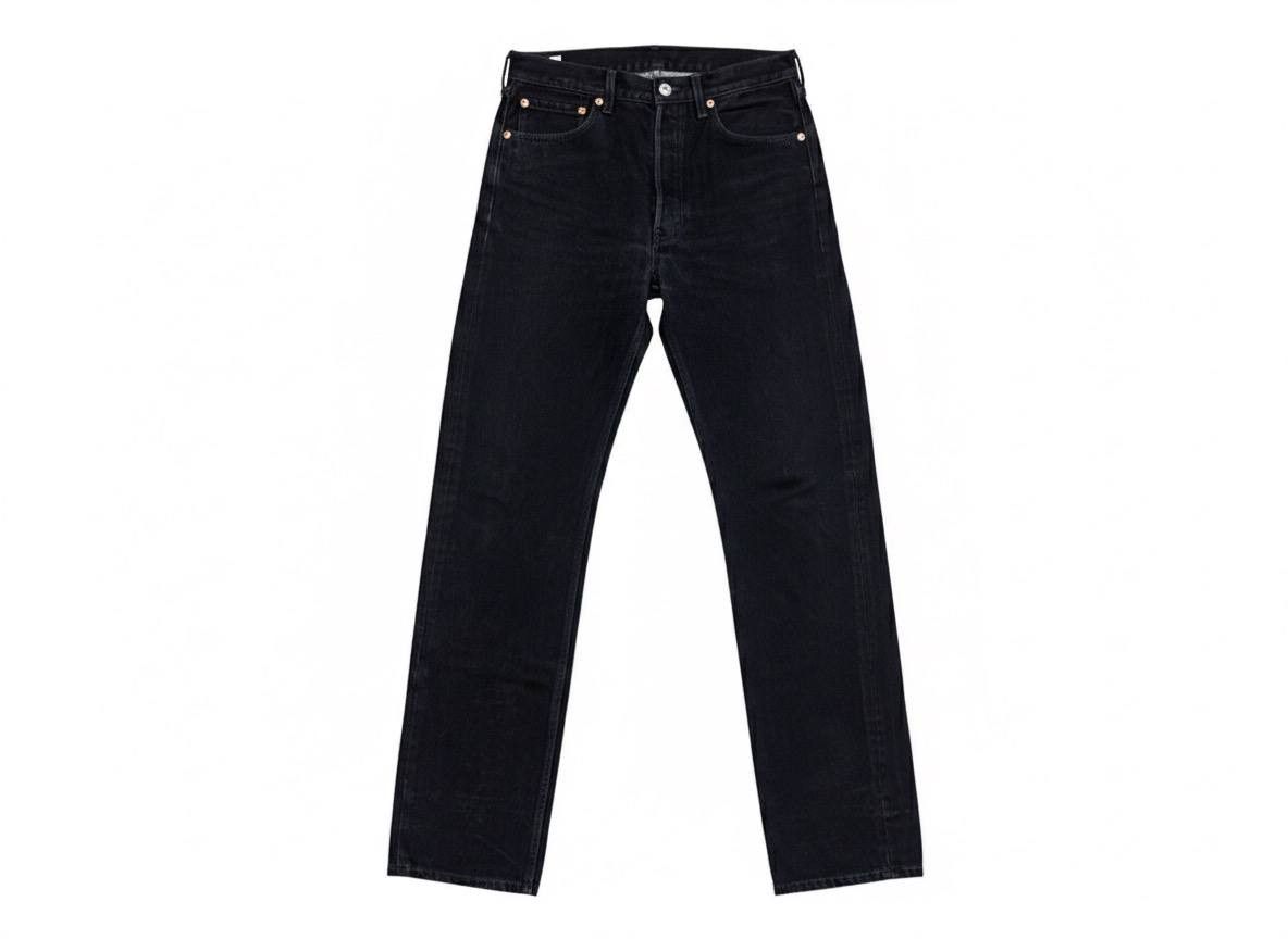 Levi's Vintage Levi’s 501 Black Denim Made in USA 1996 Jeans W33L36 Size US 33 - 2 Thumbnail