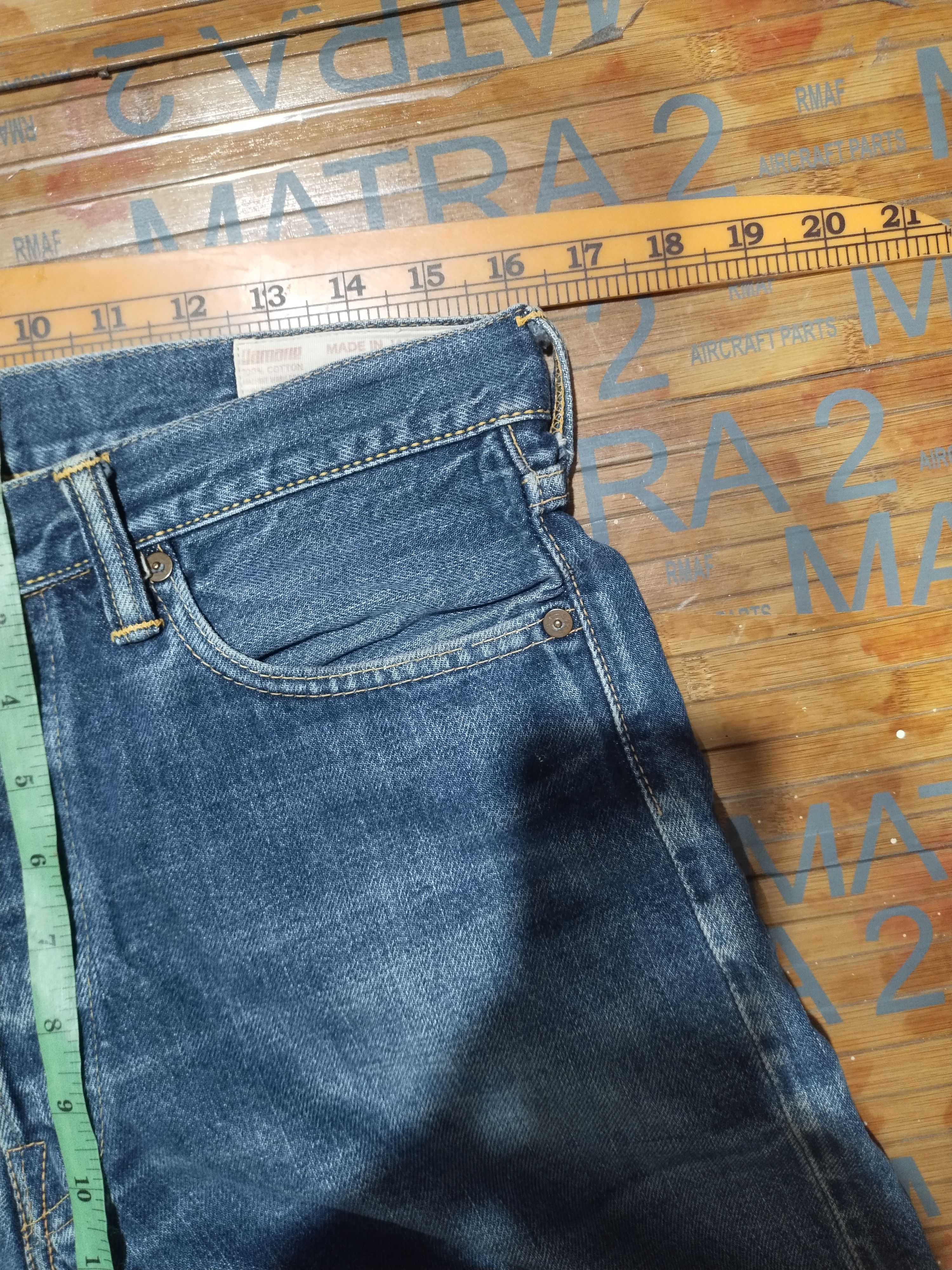 Japanese Brand × Vintage Evisu Yamane Size US 33 - 7 Thumbnail