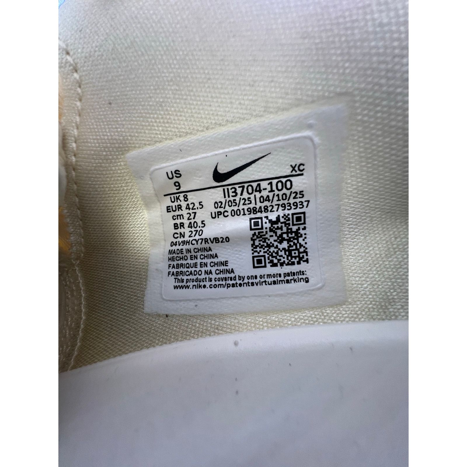 Nike Nike Air Zoom GT Cut 3 Turbo ‘Coconut Milk’ size 9 men’s Size US 9 / EU 42 - 6 Thumbnail