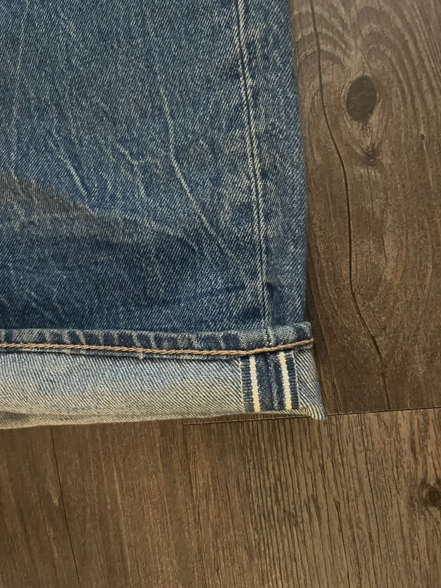 Levi's LEVIS 501 SELVEDGE RAW BAGGY DENIM Size US 33 - 2 Thumbnail