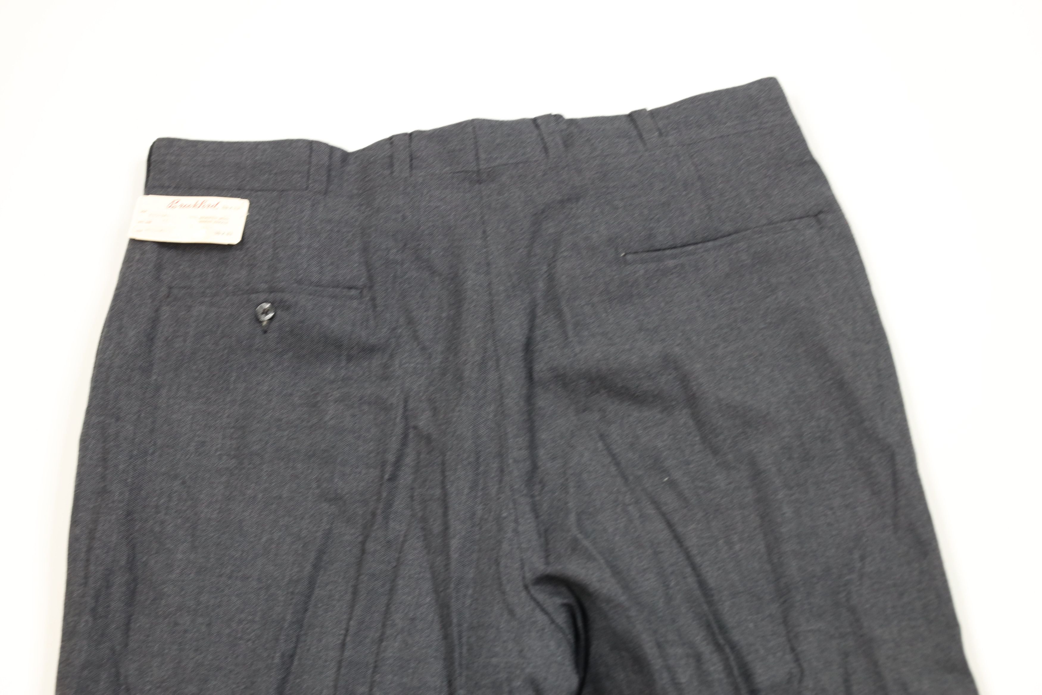 Vintage Deadstock Vintage 60s 70s Streetwear Wool Chino Pants Gray Size US 38 / EU 54 - 9 Thumbnail