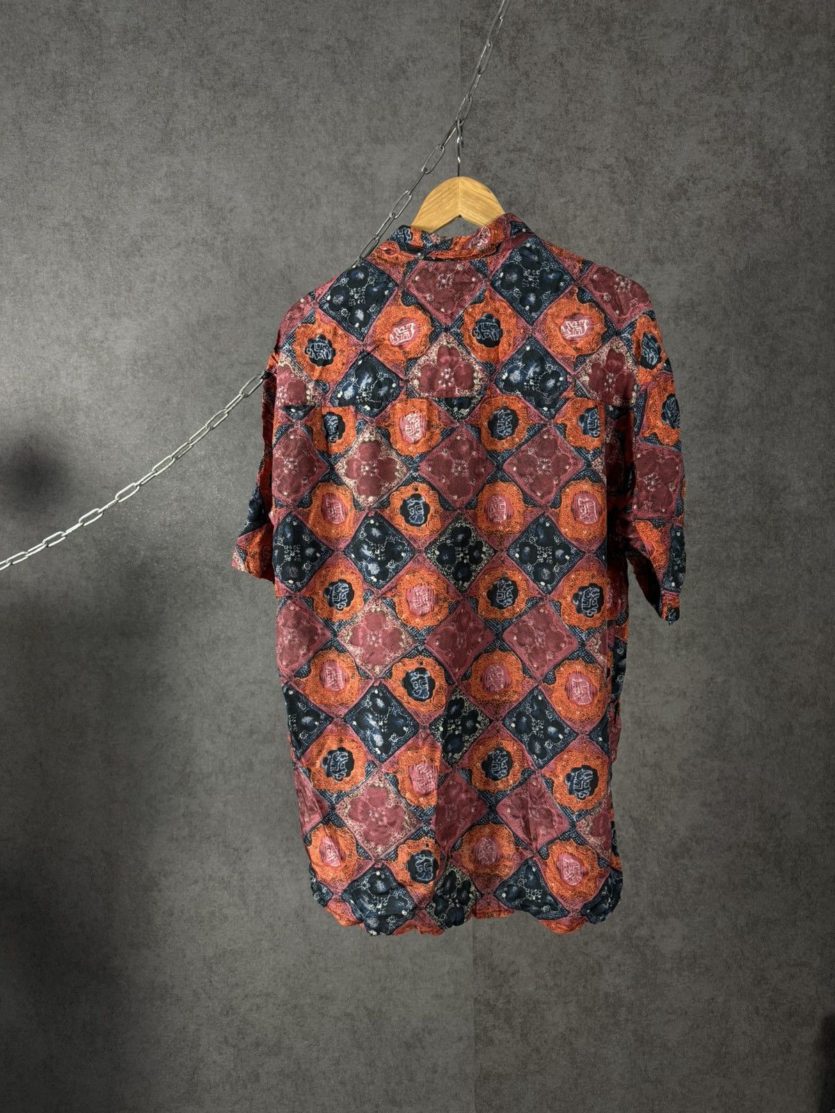 Vintage Art crazy vintage silk shirt Size US L / EU 52-54 / 3 - 7 Thumbnail