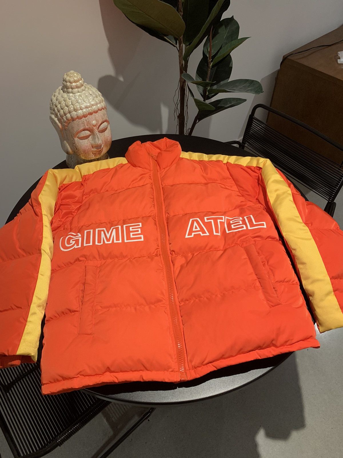 Atelier New Regime ANR orange puffer jacket Size US M / EU 48-50 / 2 - 1 Thumbnail
