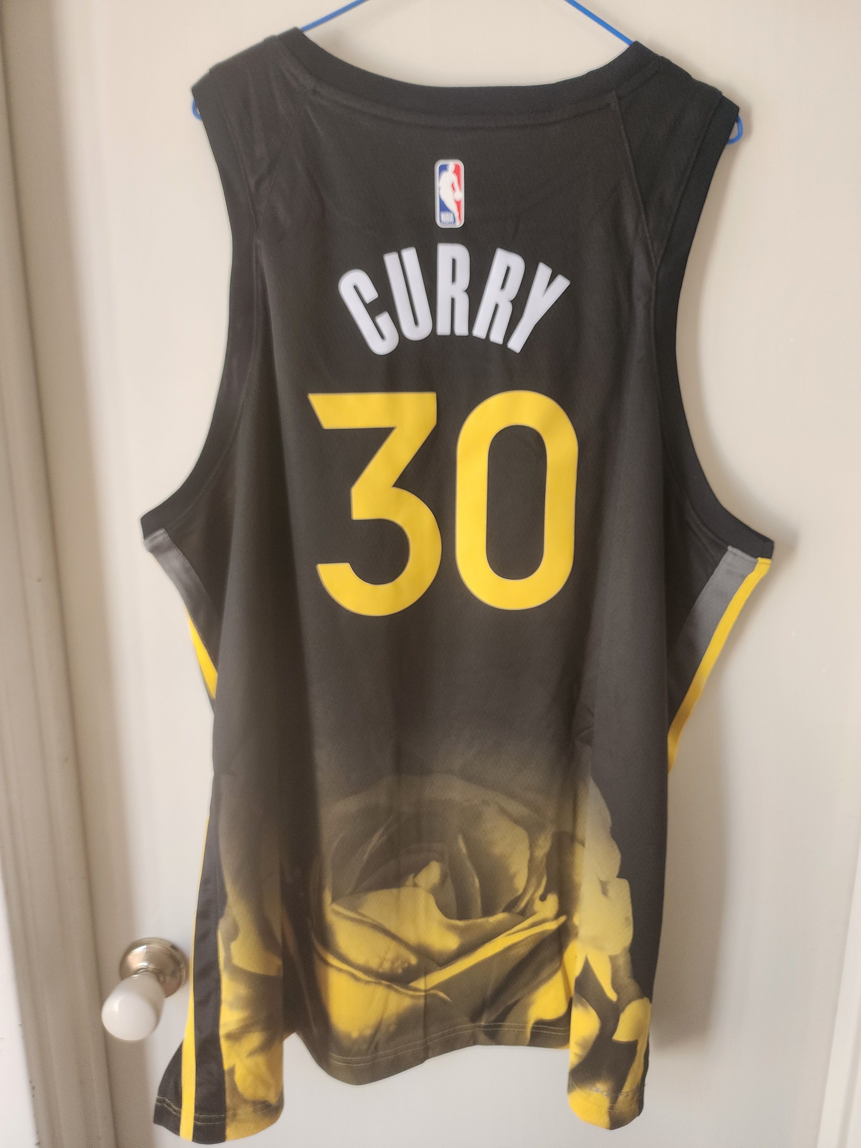 Nike Stephen Curry Warriors '22-'23 City Edition NBA Jersey Size US XXL / EU 58 / 5 - 2 Thumbnail