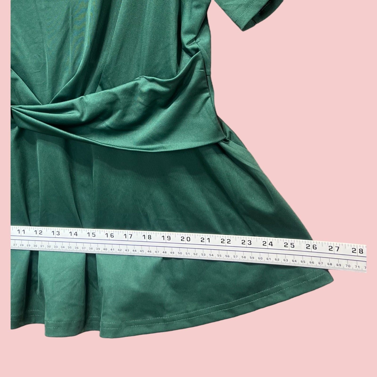 Other Agne Orinda - Women's Twisted Knot Waist Short Sleeves Summe Size XL / US 12-14 / IT 48-50 - 7 Thumbnail
