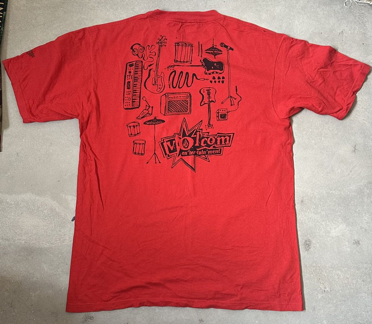 Volcom VINTAGE VOLCOM ENTERTAINMENT TEE Size US XL / EU 56 / 4 - 5 Thumbnail