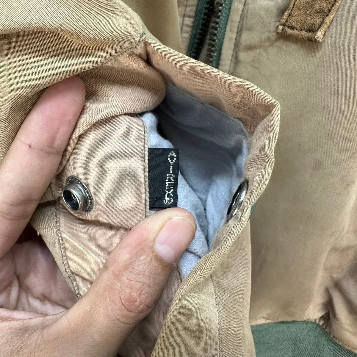 Avirex TRASHED🔥 87's AVIREX TYPE B15 FLIGHT JACKET #7706-166 Size US L / EU 52-54 / 3 - 19 Thumbnail