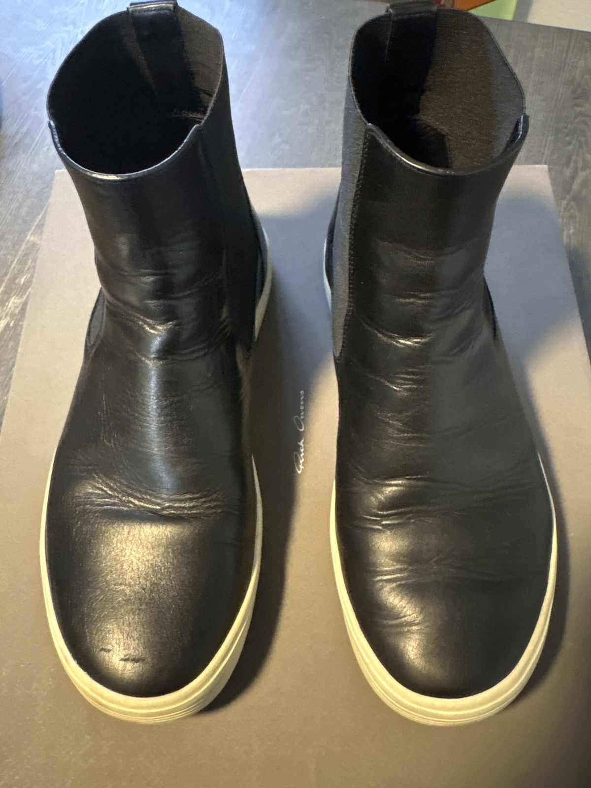 Rick Owens Rick Owens Mastodon Elastic Boot Size US 9 / EU 42 - 1 Thumbnail